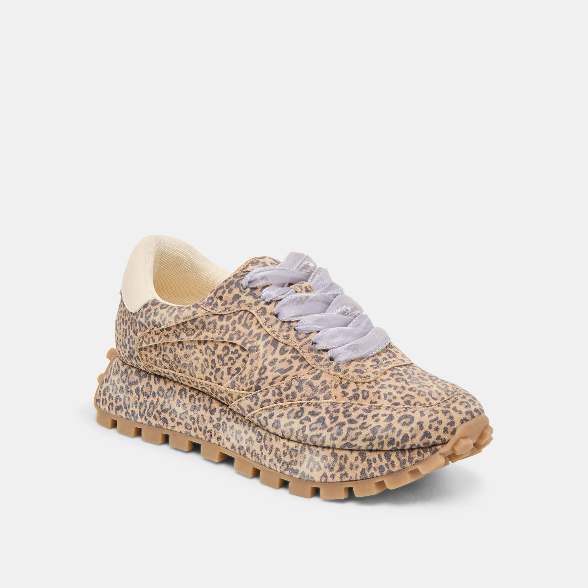 TRICIA SNEAKERS TAN LEOPARD PRINTED SUEDE 11 TRICIA SNEAKERS TAN LEOPARD PRINTED SUEDE