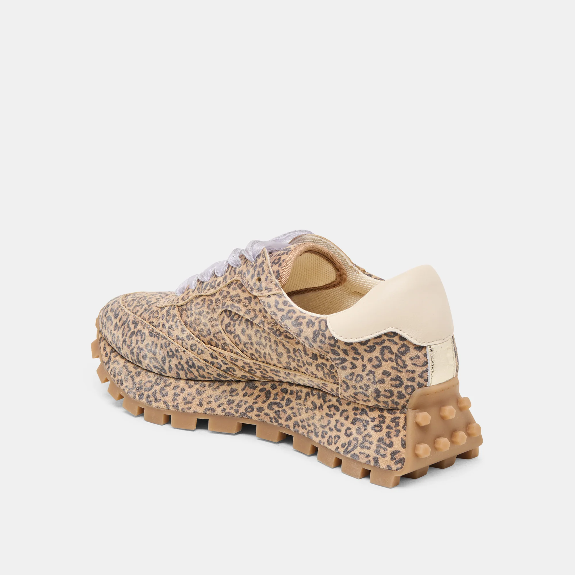 TRICIA SNEAKERS TAN LEOPARD PRINTED SUEDE 14 TRICIA SNEAKERS TAN LEOPARD PRINTED SUEDE