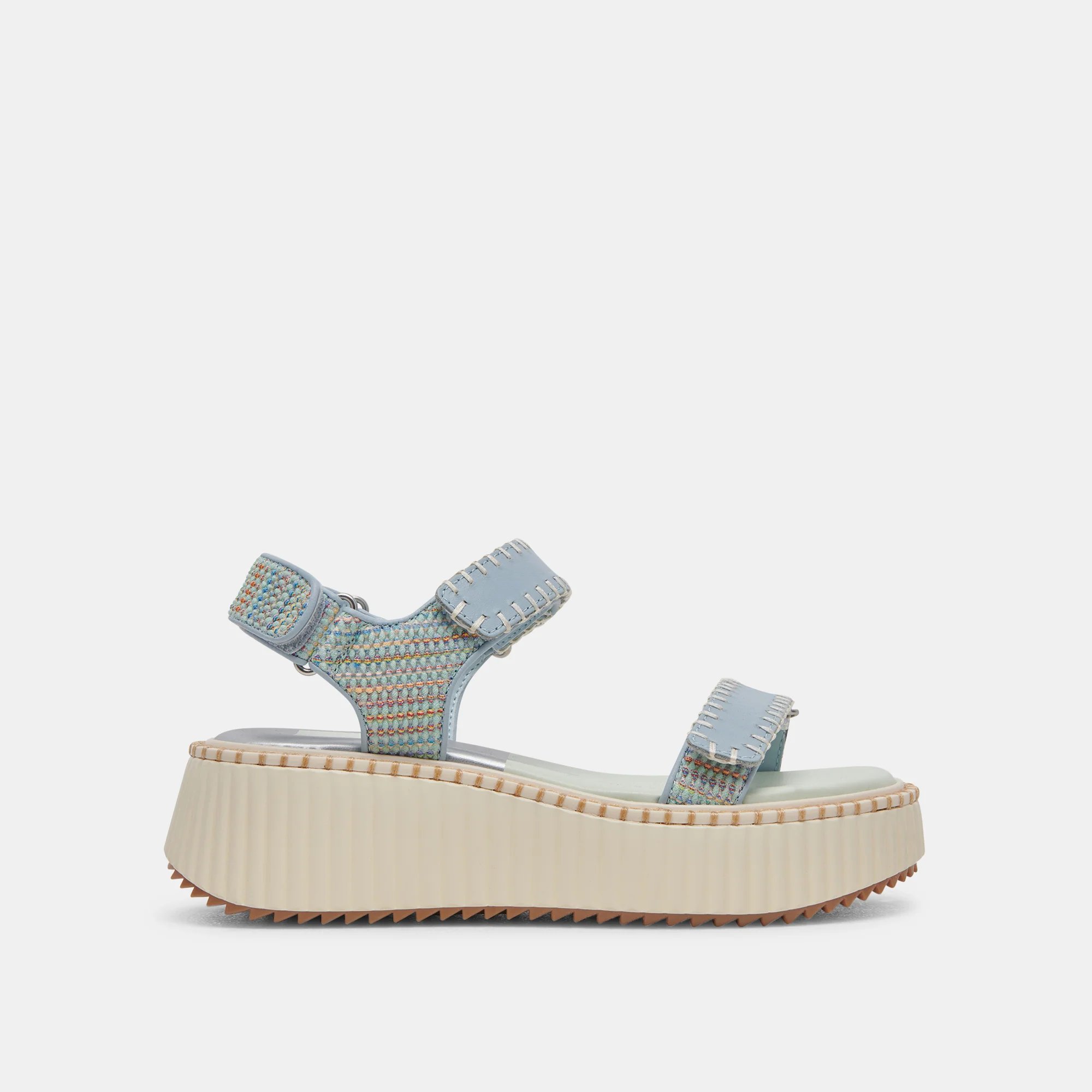 DEBRA SANDALS LIGHT BLUE KNIT 1 DEBRA SANDALS LIGHT BLUE KNIT