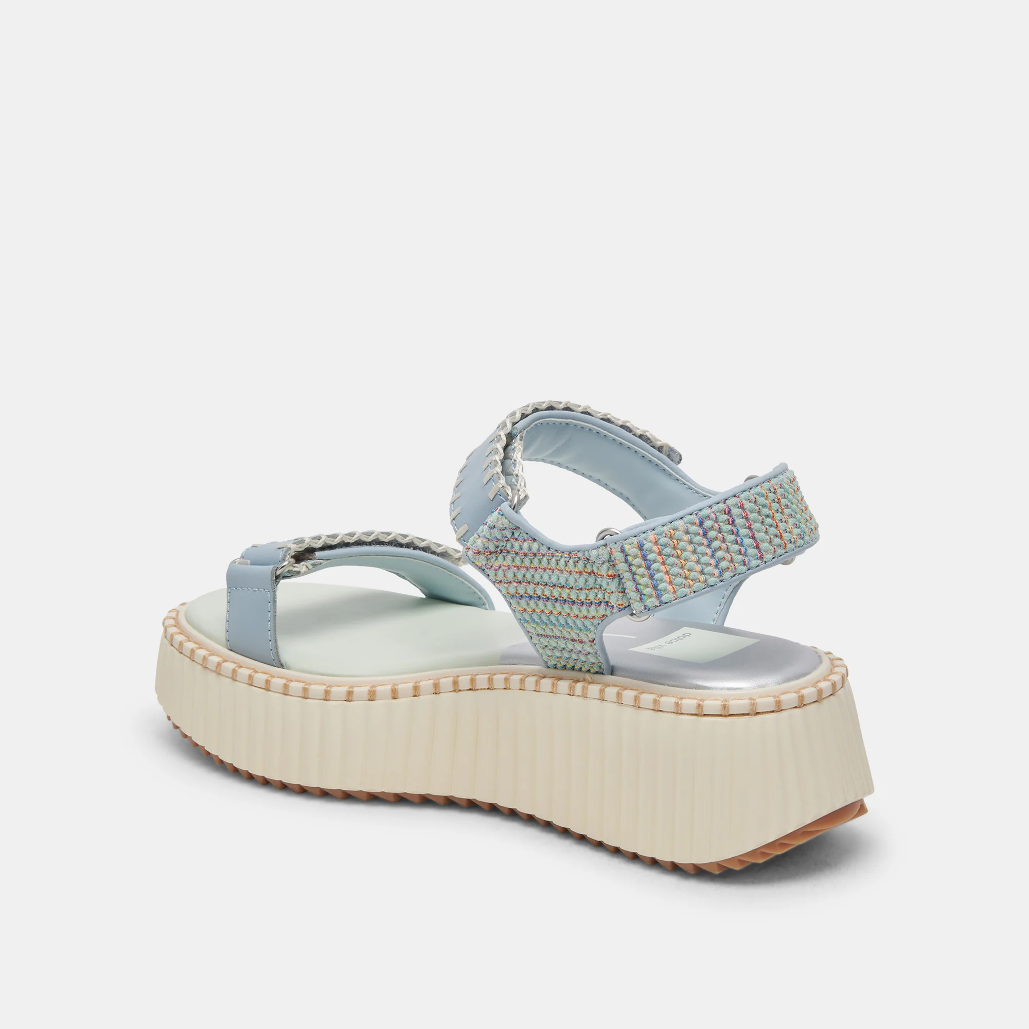 DEBRA SANDALS LIGHT BLUE KNIT 14 DEBRA SANDALS LIGHT BLUE KNIT