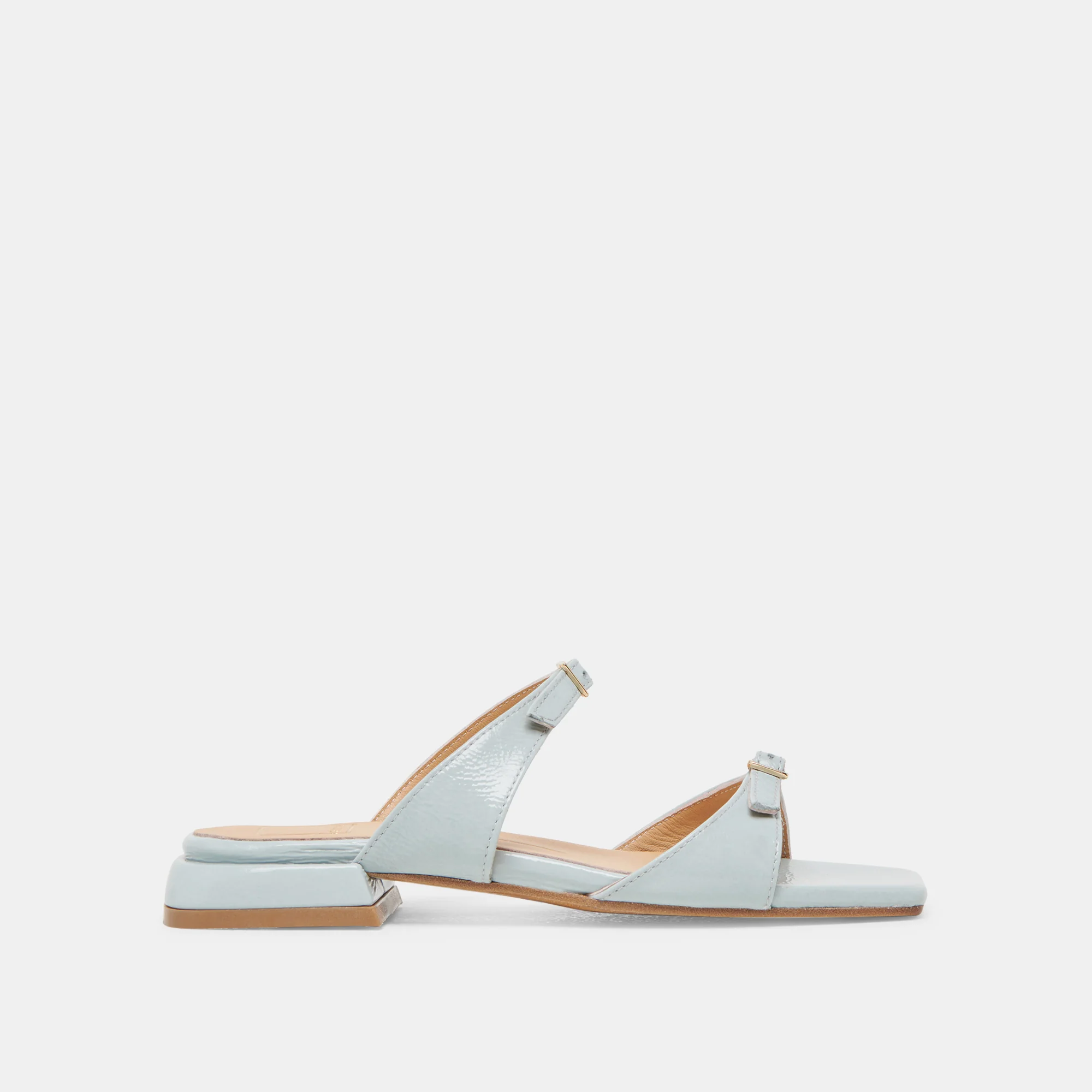 LAVERN SANDALS ICE BLUE CRINKLE PATENT 1 LAVERN SANDALS ICE BLUE CRINKLE PATENT