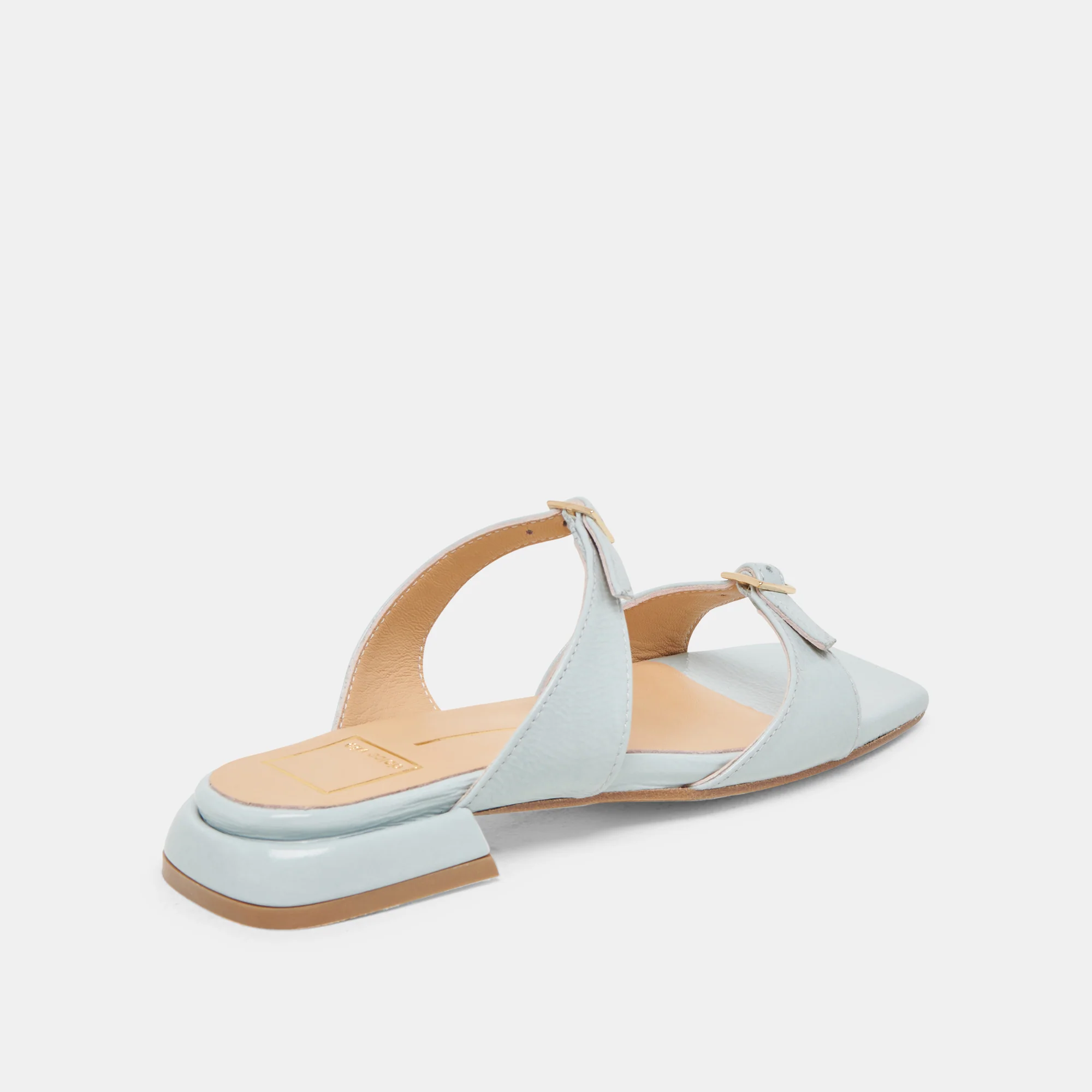 LAVERN SANDALS ICE BLUE CRINKLE PATENT 13 LAVERN SANDALS ICE BLUE CRINKLE PATENT