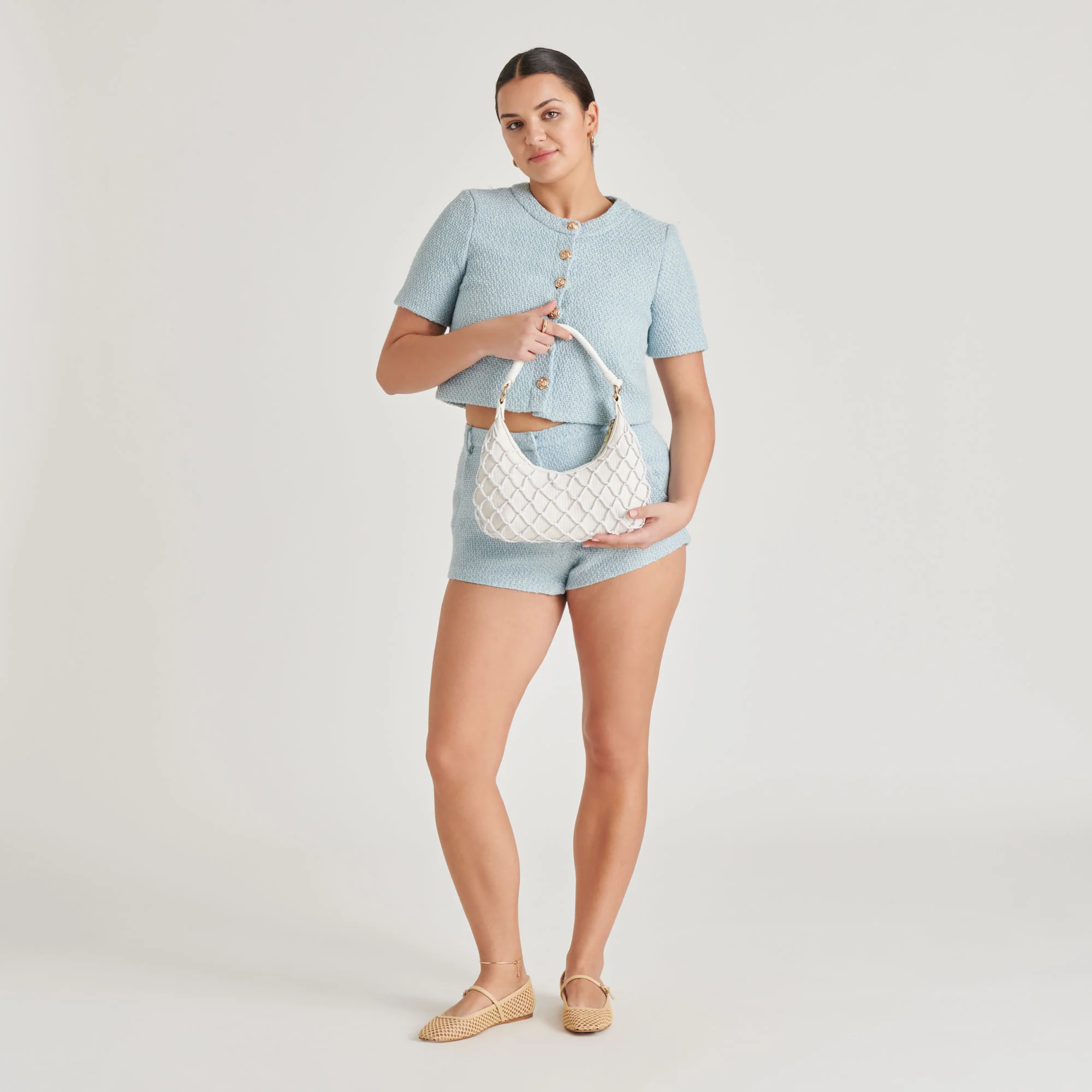 POSITANO SHOULDER BAG WHITE RAFFIA 13 POSITANO SHOULDER BAG WHITE RAFFIA