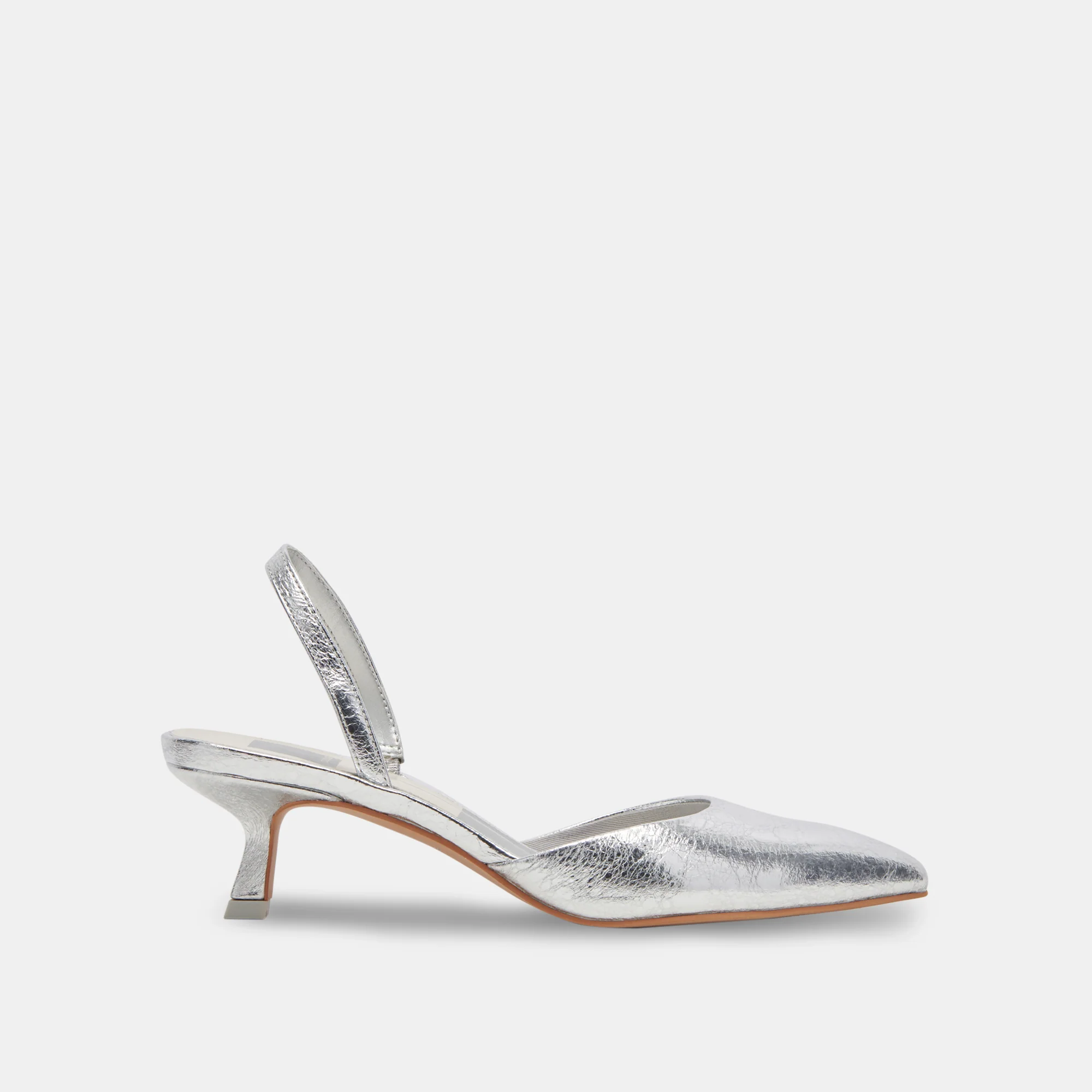 CORSA HEELS SILVER CRACKLED LEATHER 1 CORSA HEELS SILVER CRACKLED LEATHER