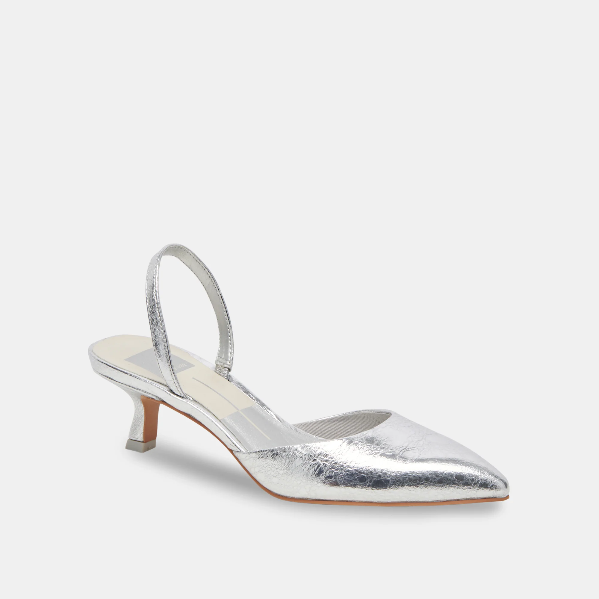 CORSA HEELS SILVER CRACKLED LEATHER 11 CORSA HEELS SILVER CRACKLED LEATHER