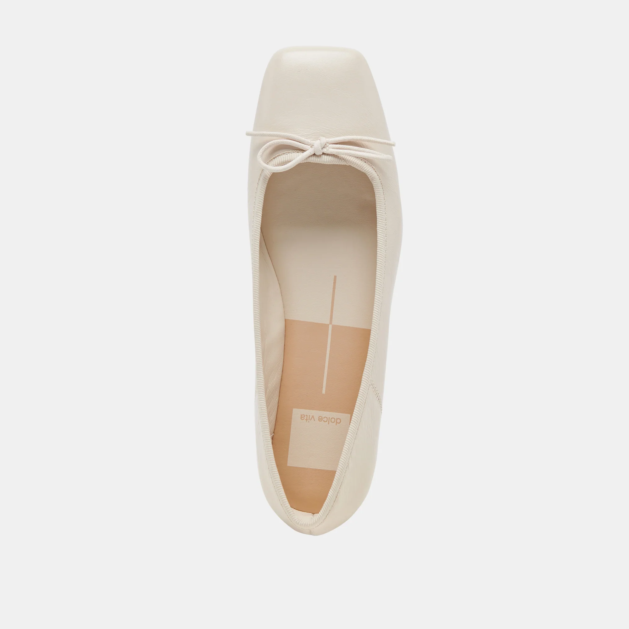 ANISA BALLET FLATS CREME CRINKLE PATENT 23 ANISA BALLET FLATS CREME CRINKLE PATENT