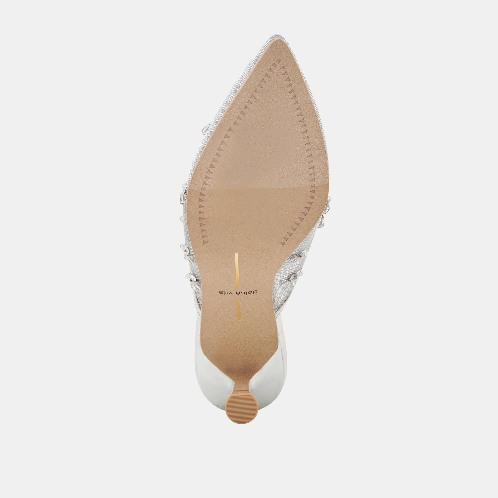 CLARA HEELS SILVER MESH 18 CLARA HEELS SILVER MESH