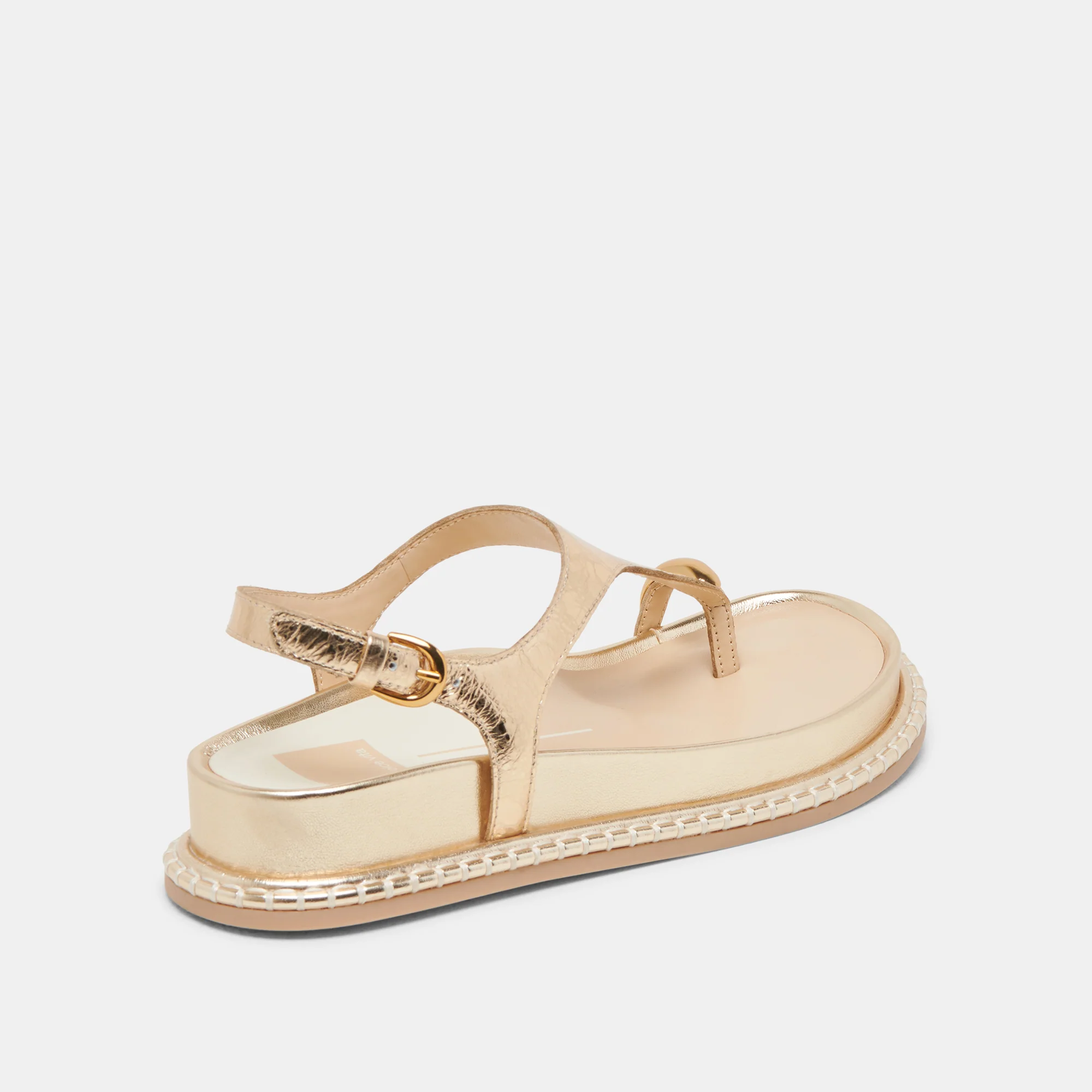 STEFAN SANDALS GOLD DISTRESSED LEATHER 16 STEFAN SANDALS GOLD DISTRESSED LEATHER