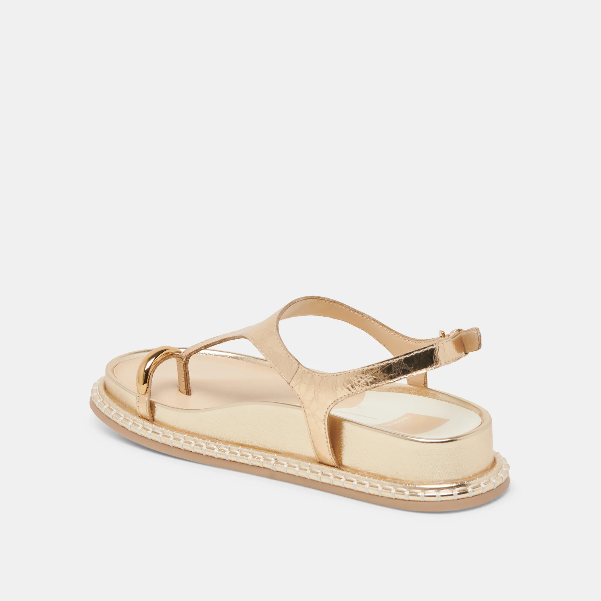 STEFAN SANDALS GOLD DISTRESSED LEATHER 18 STEFAN SANDALS GOLD DISTRESSED LEATHER