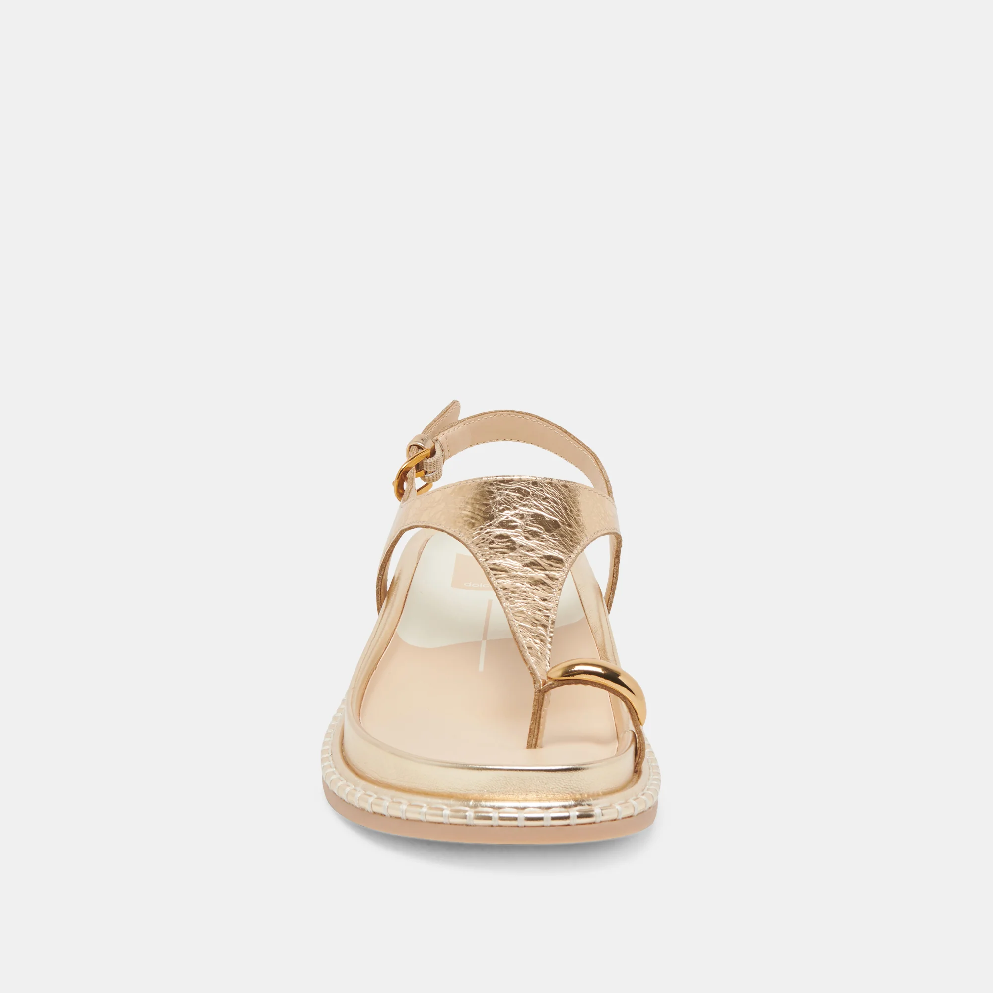 STEFAN SANDALS GOLD DISTRESSED LEATHER 19 STEFAN SANDALS GOLD DISTRESSED LEATHER
