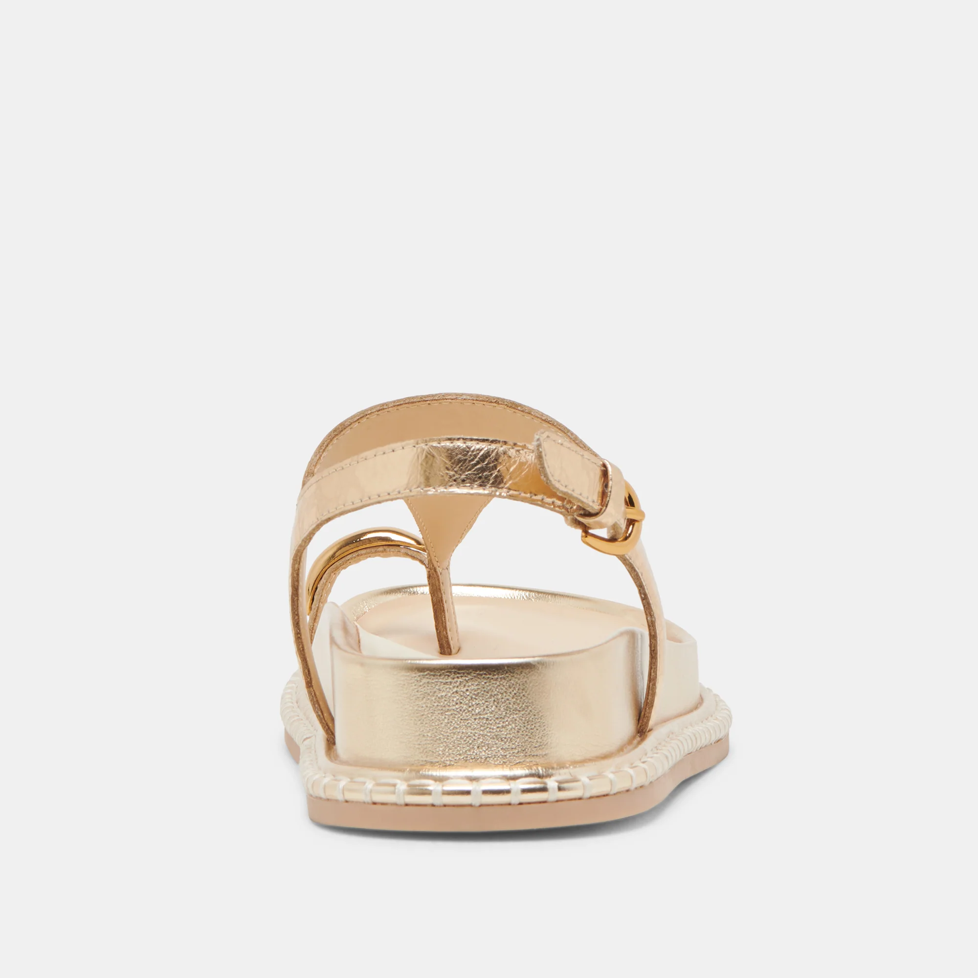 STEFAN SANDALS GOLD DISTRESSED LEATHER 20 STEFAN SANDALS GOLD DISTRESSED LEATHER