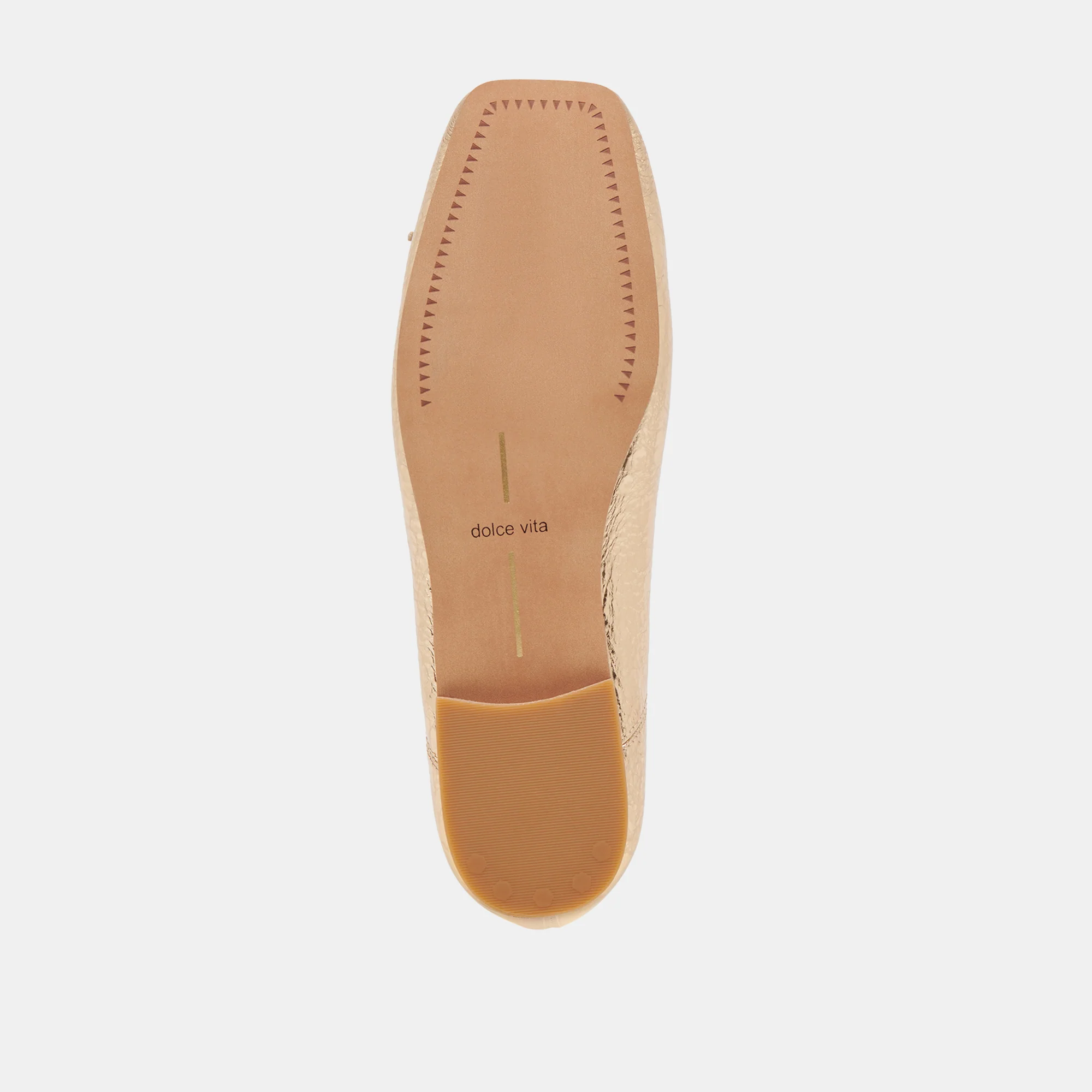 ANISA BALLET FLATS GOLD DISTRESSED LEATHER 20 ANISA BALLET FLATS GOLD DISTRESSED LEATHER