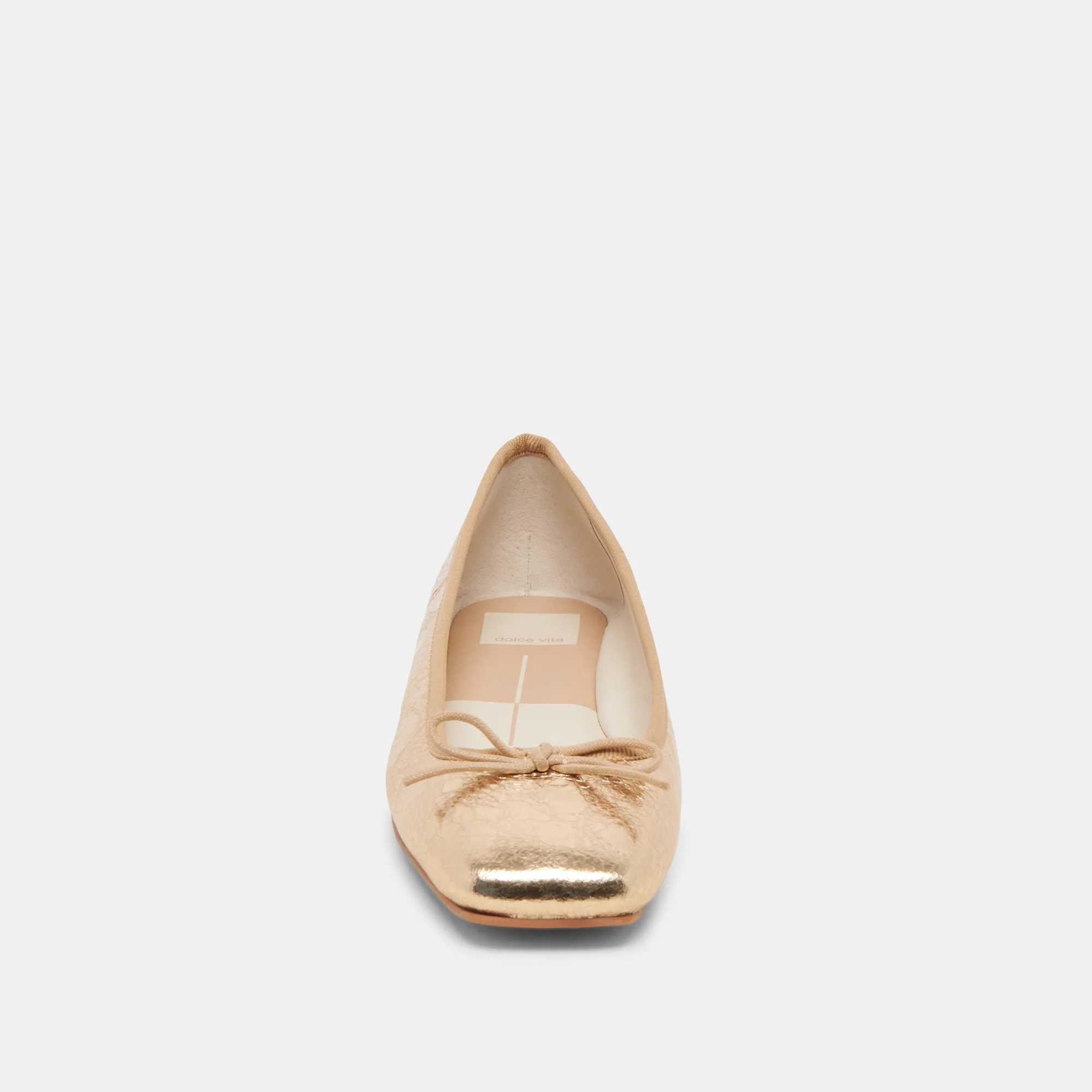 ANISA BALLET FLATS GOLD DISTRESSED LEATHER 17 ANISA BALLET FLATS GOLD DISTRESSED LEATHER