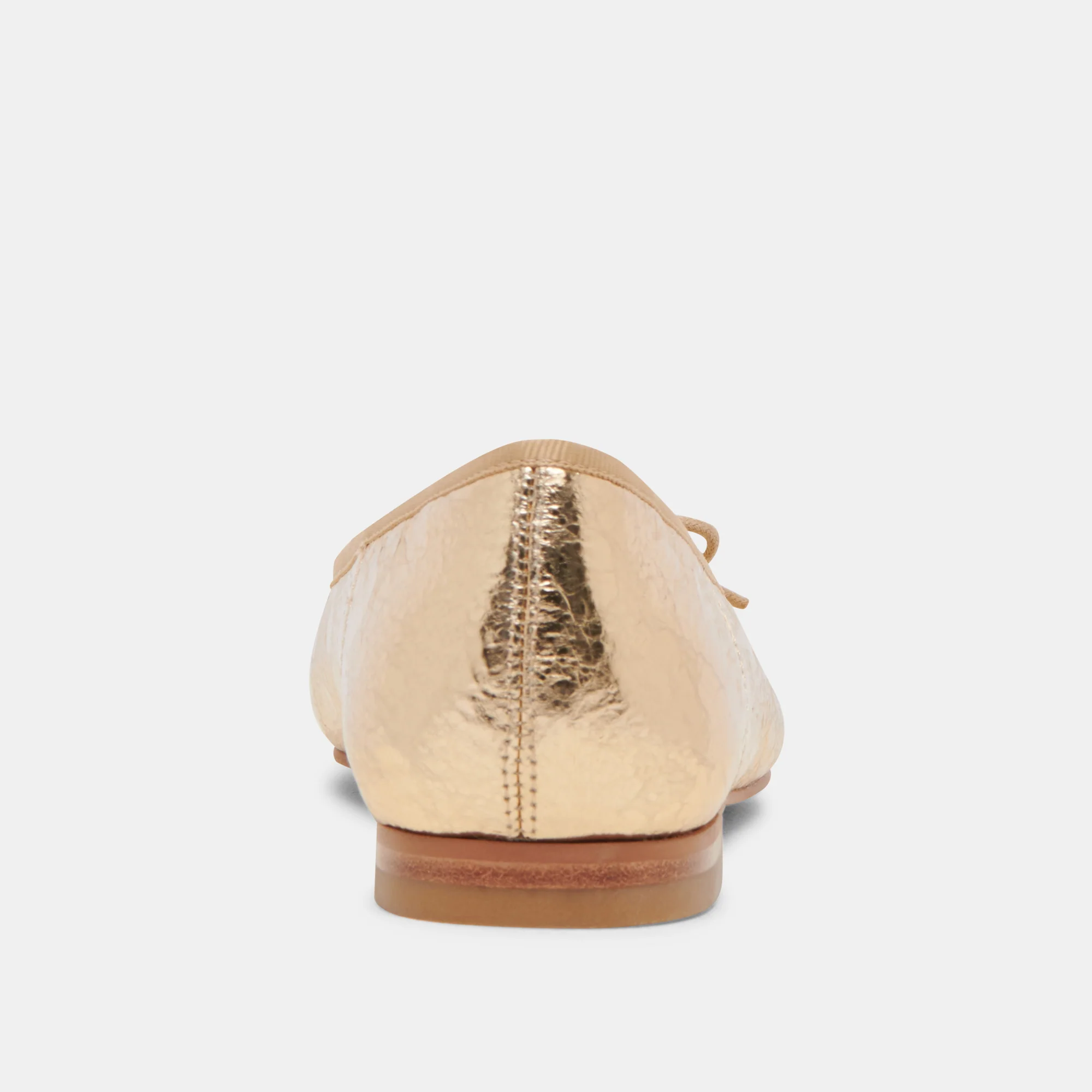 ANISA BALLET FLATS GOLD DISTRESSED LEATHER 18 ANISA BALLET FLATS GOLD DISTRESSED LEATHER