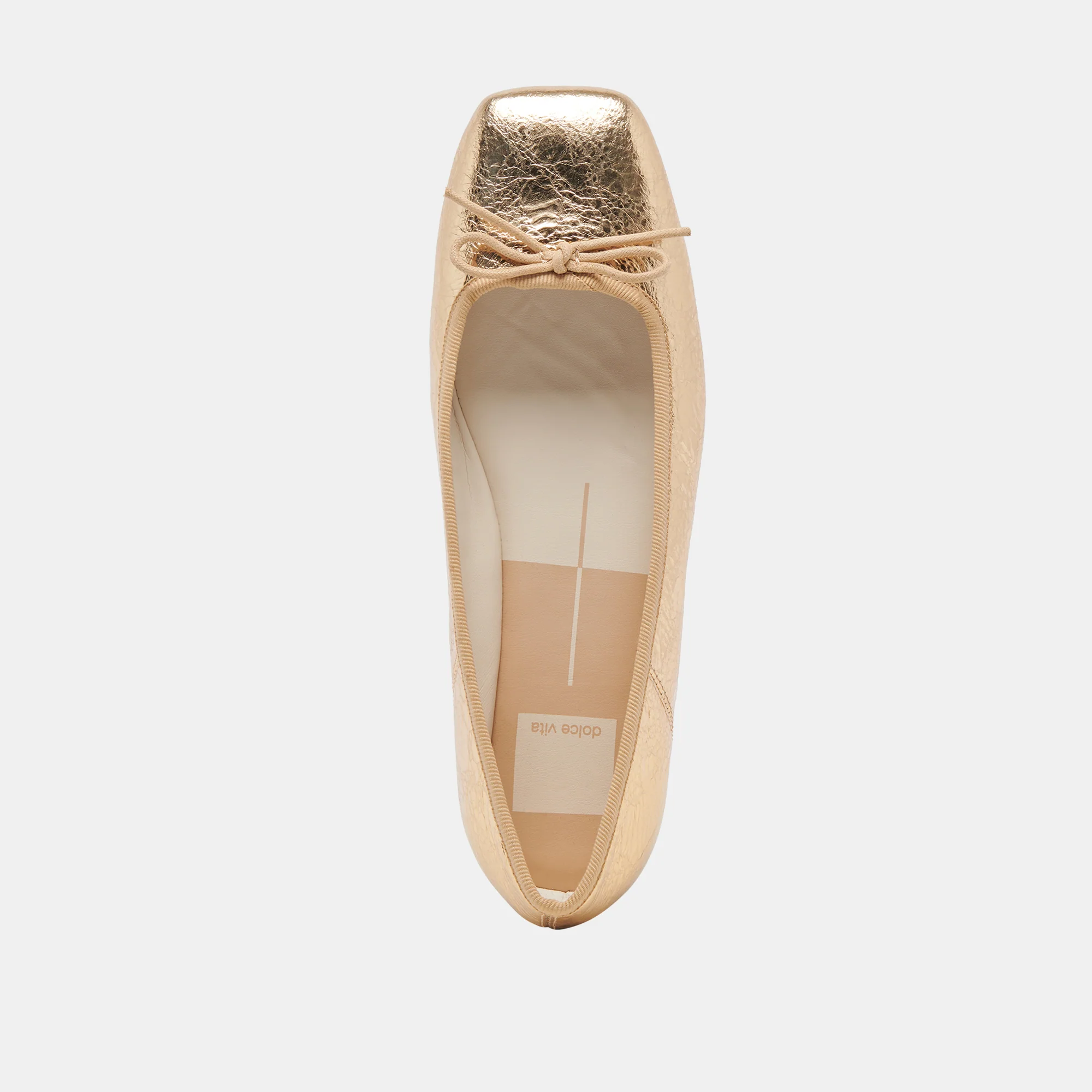 ANISA BALLET FLATS GOLD DISTRESSED LEATHER 19 ANISA BALLET FLATS GOLD DISTRESSED LEATHER
