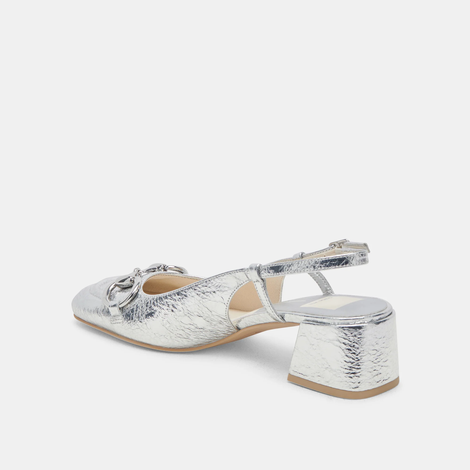 MELLI HEELS SILVER DISTRESSED LEATHER 14 MELLI HEELS SILVER DISTRESSED LEATHER