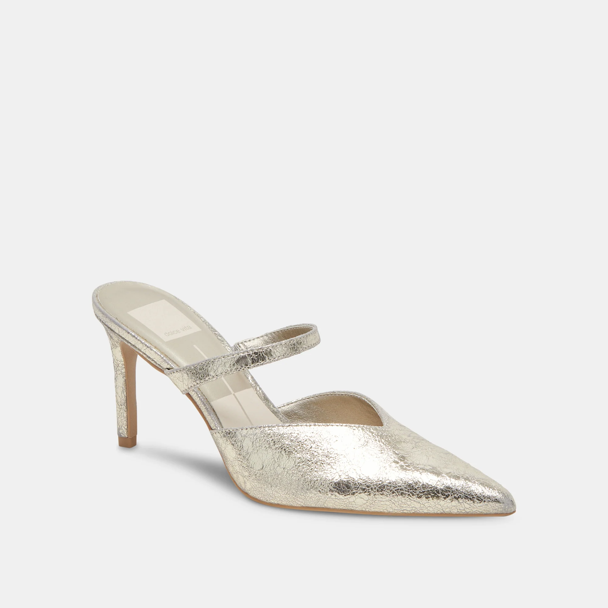 KANIKA WIDE HEELS PLATINUM DISTRESSED LEATHER 11 KANIKA WIDE HEELS PLATINUM DISTRESSED LEATHER