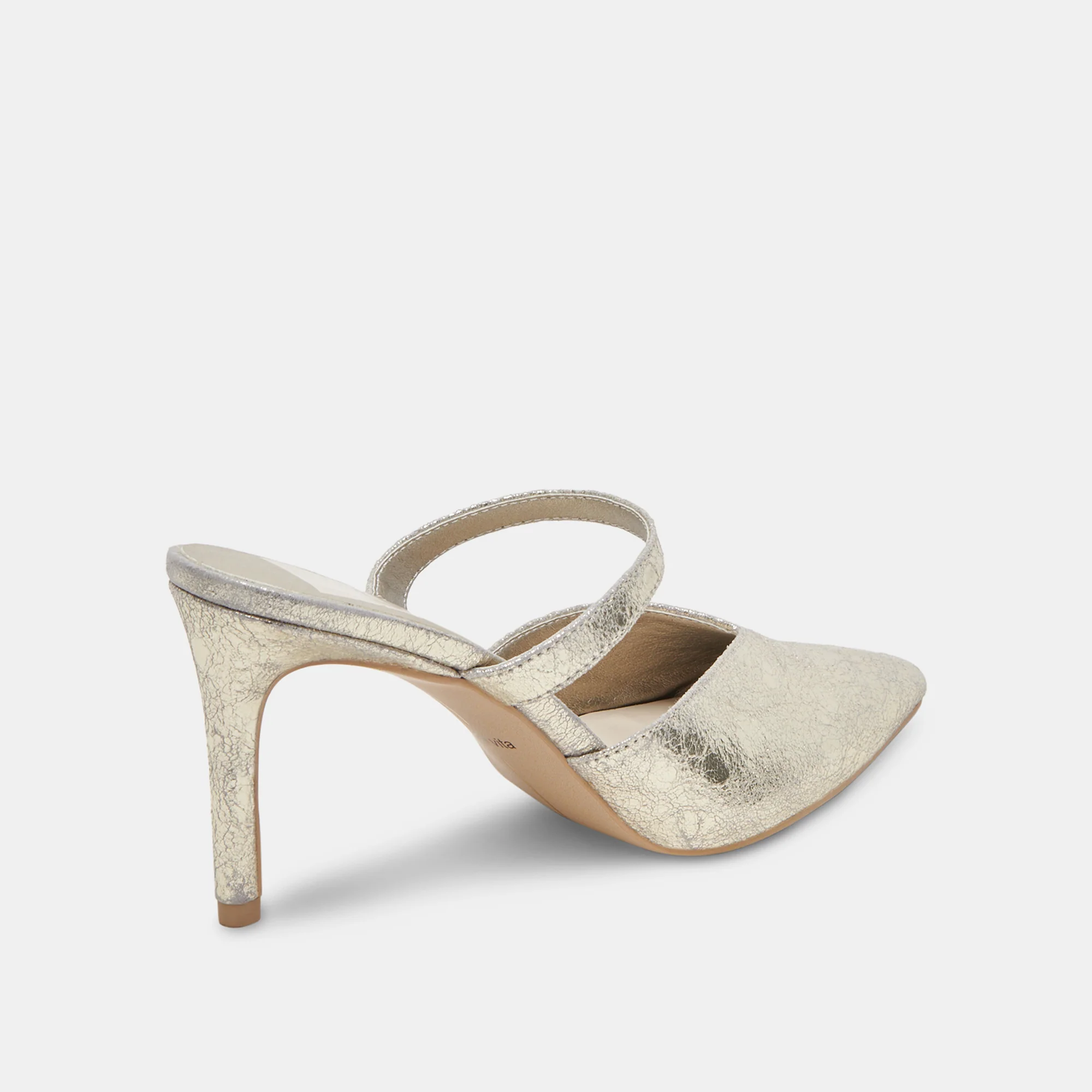 KANIKA WIDE HEELS PLATINUM DISTRESSED LEATHER 12 KANIKA WIDE HEELS PLATINUM DISTRESSED LEATHER