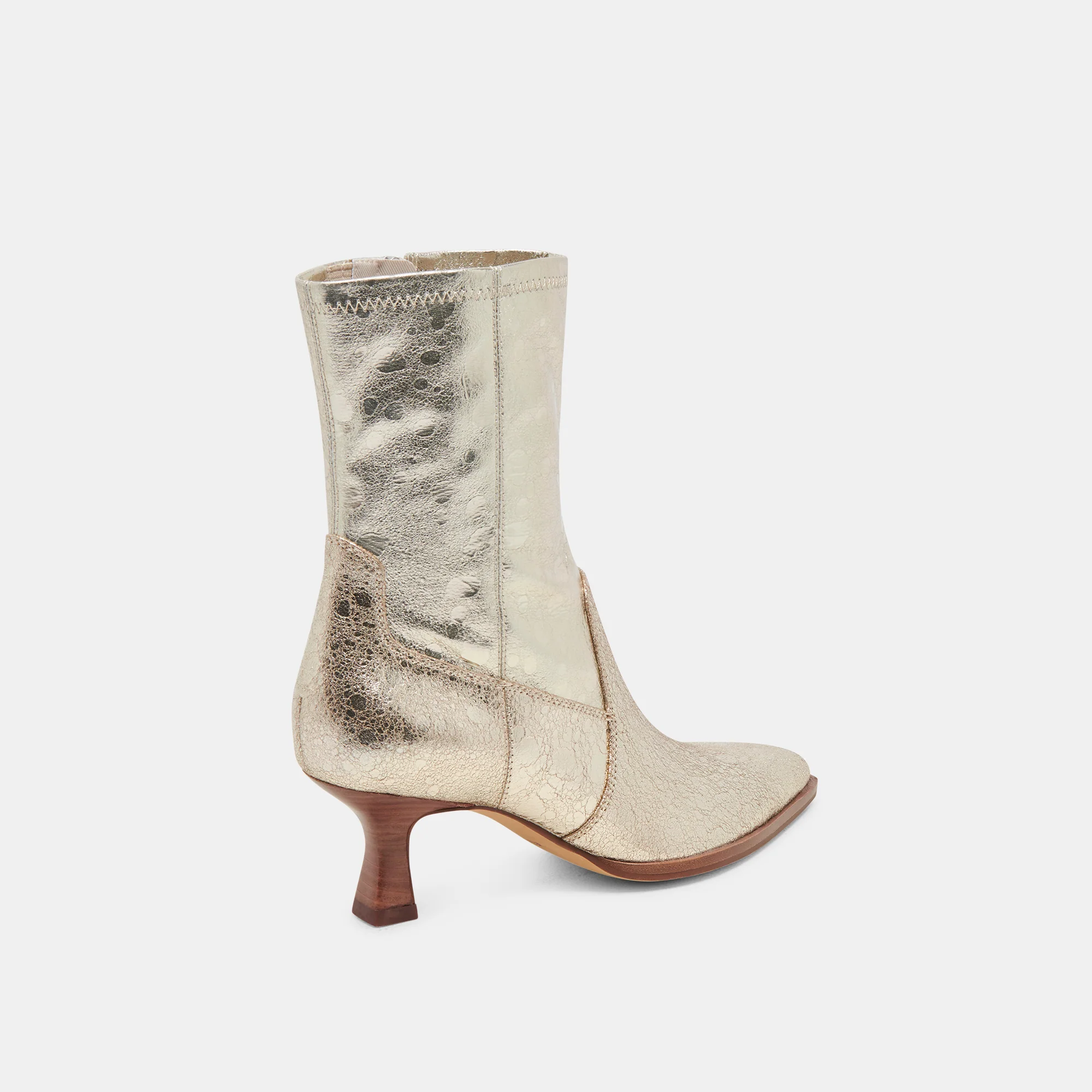 ARYA WIDE CALF BOOTS LIGHT GOLD DISTRESSED LEATHER 13 ARYA WIDE CALF BOOTS LIGHT GOLD DISTRESSED LEATHER