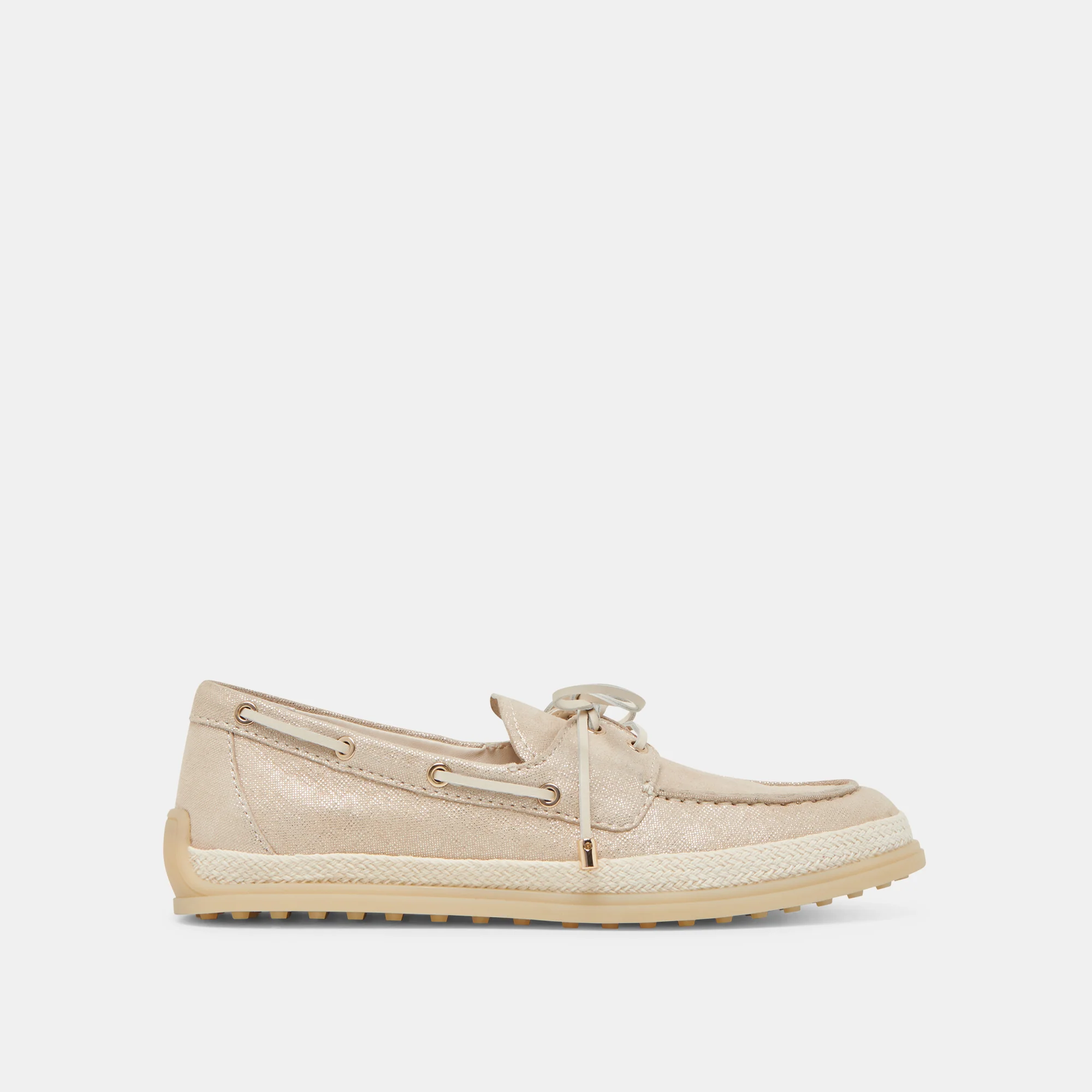 DORIS LOAFERS TAUPE METALLIC WOVEN 1 DORIS LOAFERS TAUPE METALLIC WOVEN