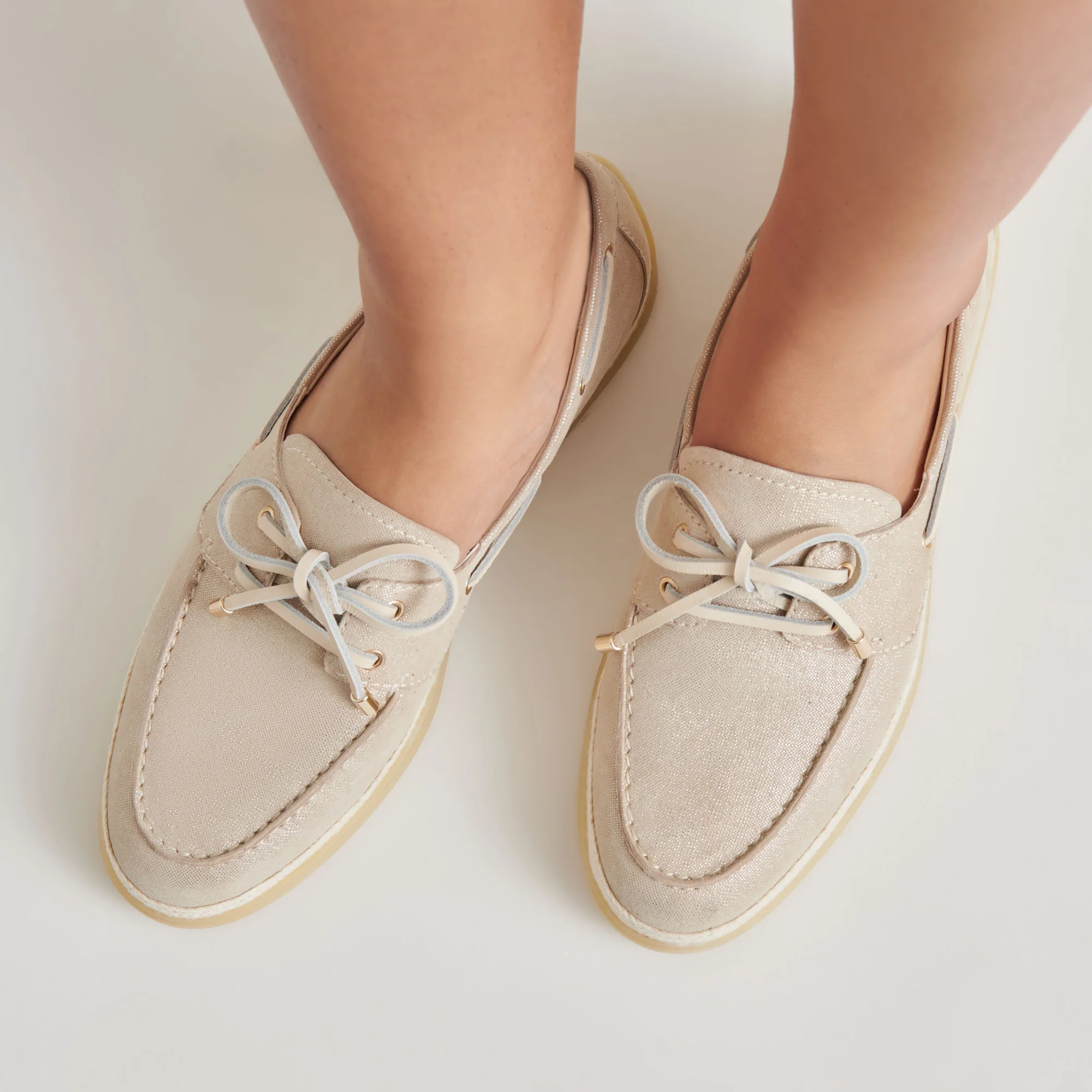 DORIS LOAFERS TAUPE METALLIC WOVEN 15 DORIS LOAFERS TAUPE METALLIC WOVEN