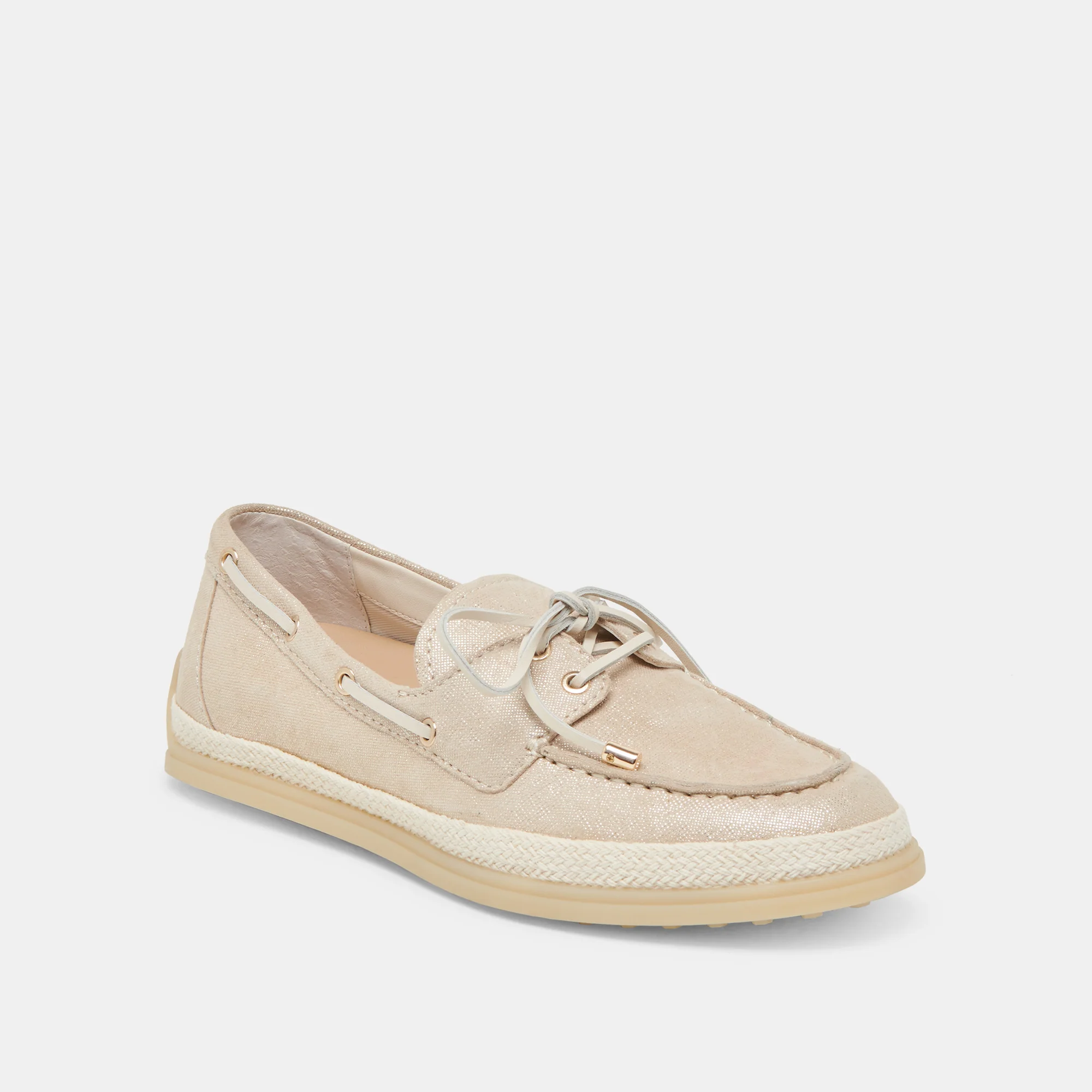 DORIS LOAFERS TAUPE METALLIC WOVEN 16 DORIS LOAFERS TAUPE METALLIC WOVEN