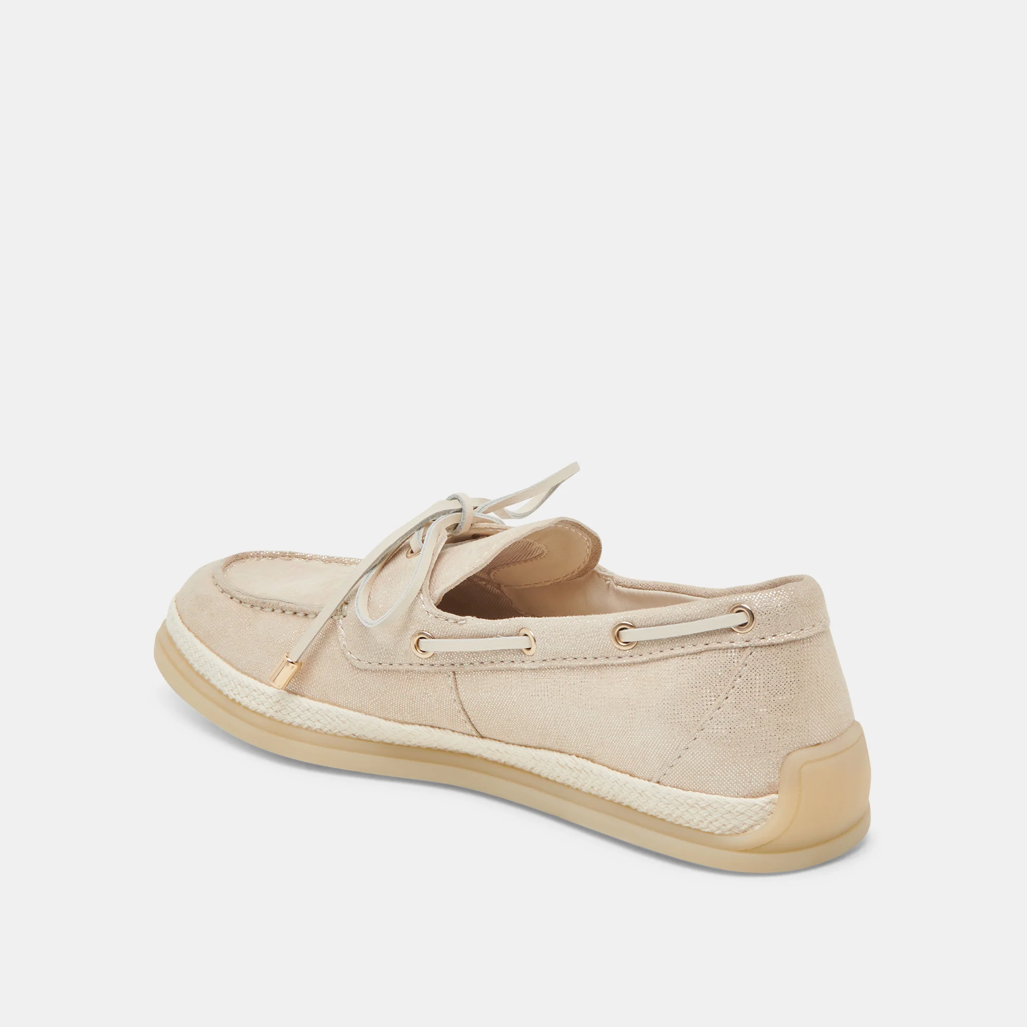 DORIS LOAFERS TAUPE METALLIC WOVEN 20 DORIS LOAFERS TAUPE METALLIC WOVEN