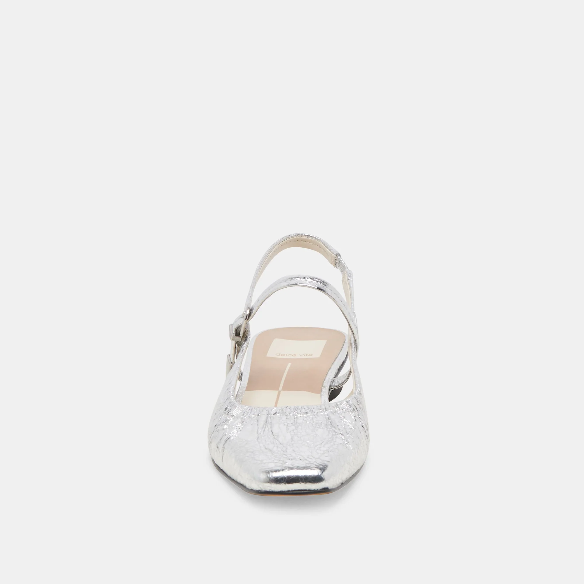 RIANNE FLATS SILVER DISTRESSED LEATHER - re:vita 15 RIANNE FLATS SILVER DISTRESSED LEATHER - re:vita