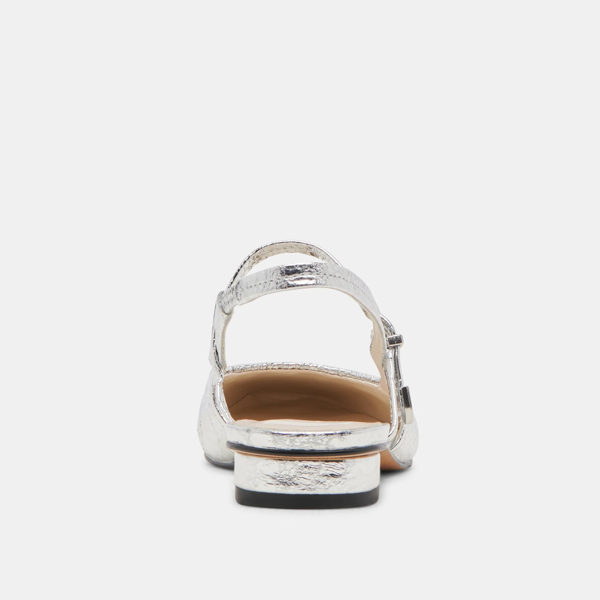 RIANNE FLATS SILVER DISTRESSED LEATHER - re:vita 16 RIANNE FLATS SILVER DISTRESSED LEATHER - re:vita