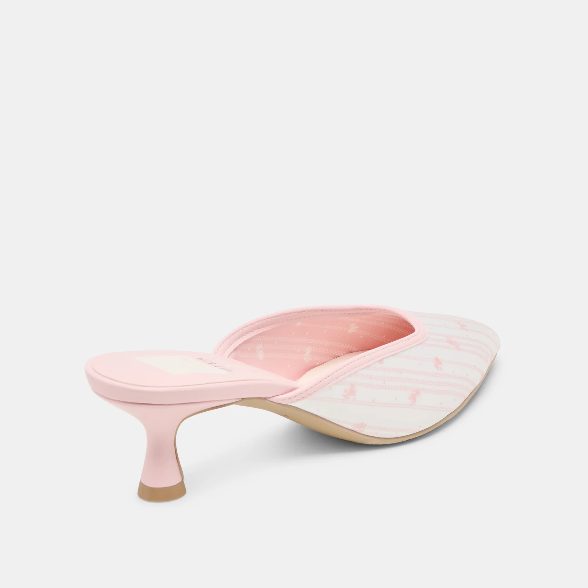 CLEO X BYRDIE GOLF WIDE HEELS PINK FLORAL SATIN 12 CLEO X BYRDIE GOLF WIDE HEELS PINK FLORAL SATIN