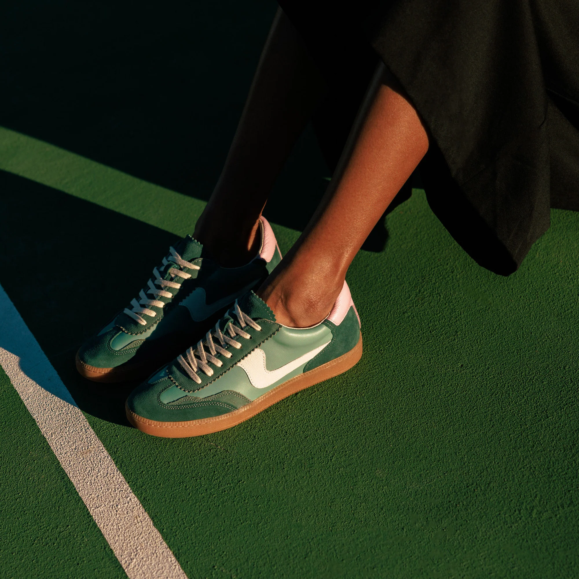 NOTICE SNEAKERS GREEN SUEDE 16 NOTICE SNEAKERS GREEN SUEDE