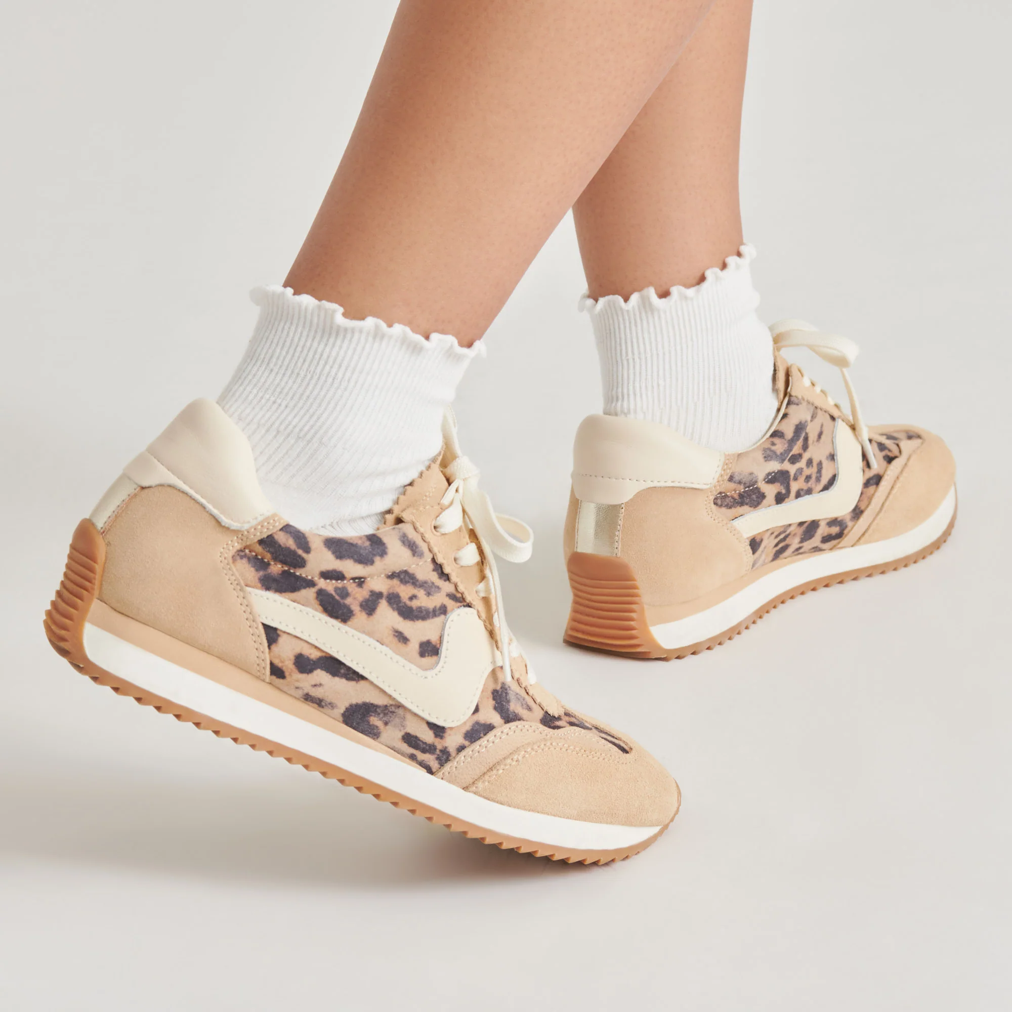 B.NTCD SNEAKERS LT LEOPARD SUEDE 15 B.NTCD SNEAKERS LT LEOPARD SUEDE