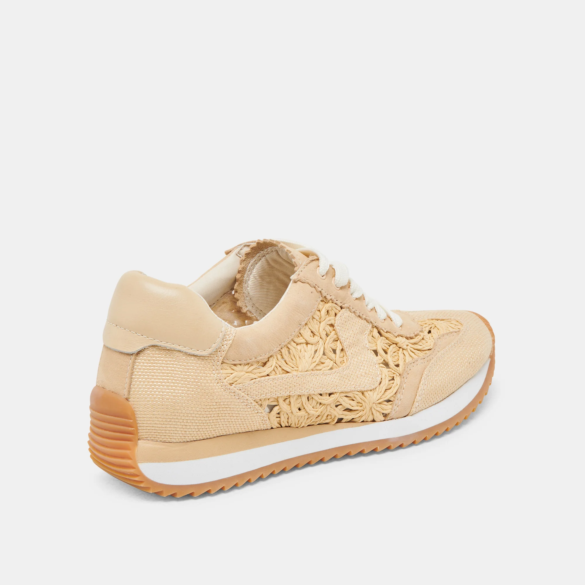 B.NTCD SNEAKERS LT NATURAL MACRAME 16 B.NTCD SNEAKERS LT NATURAL MACRAME