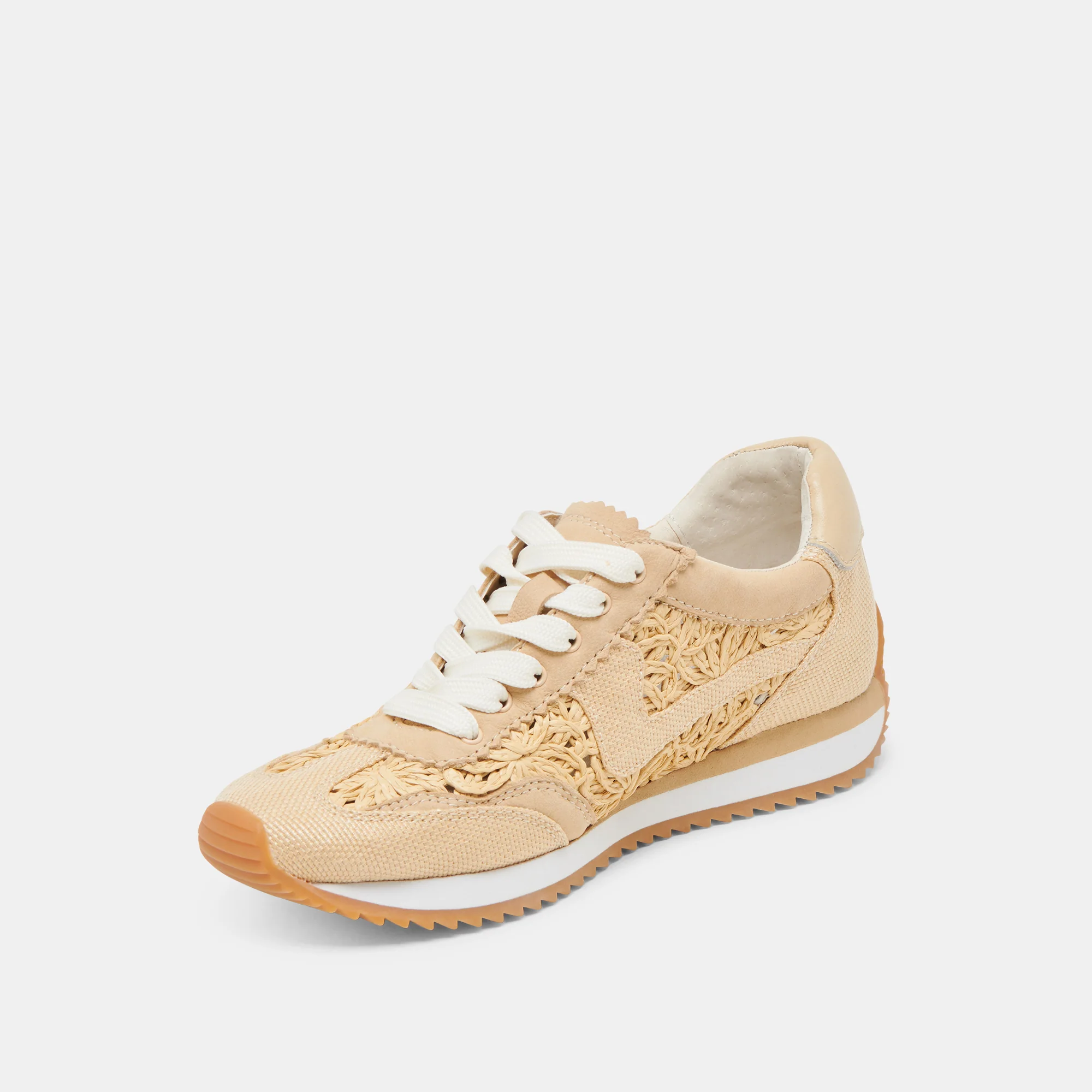 B.NTCD SNEAKERS LT NATURAL MACRAME 17 B.NTCD SNEAKERS LT NATURAL MACRAME