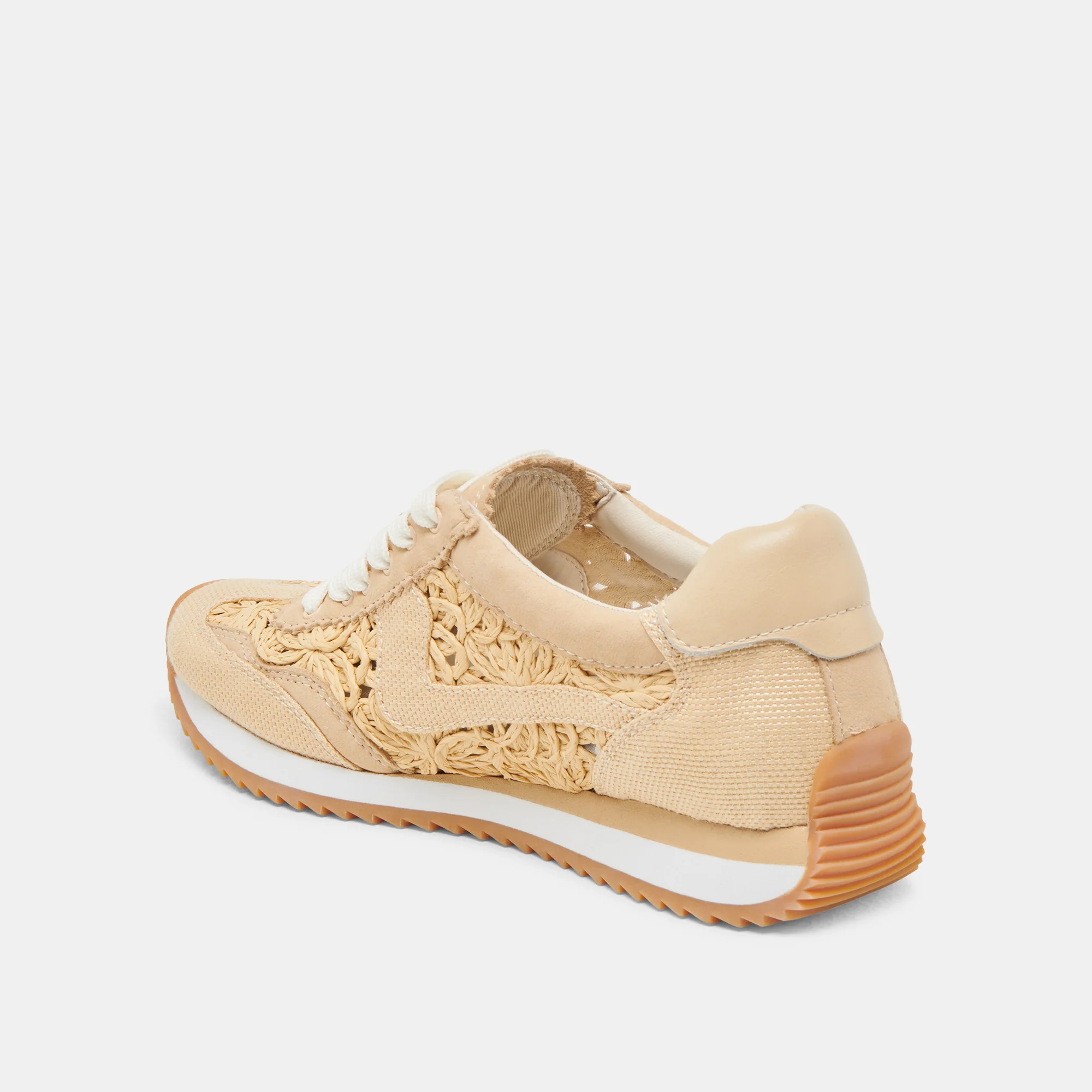 B.NTCD SNEAKERS LT NATURAL MACRAME 18 B.NTCD SNEAKERS LT NATURAL MACRAME