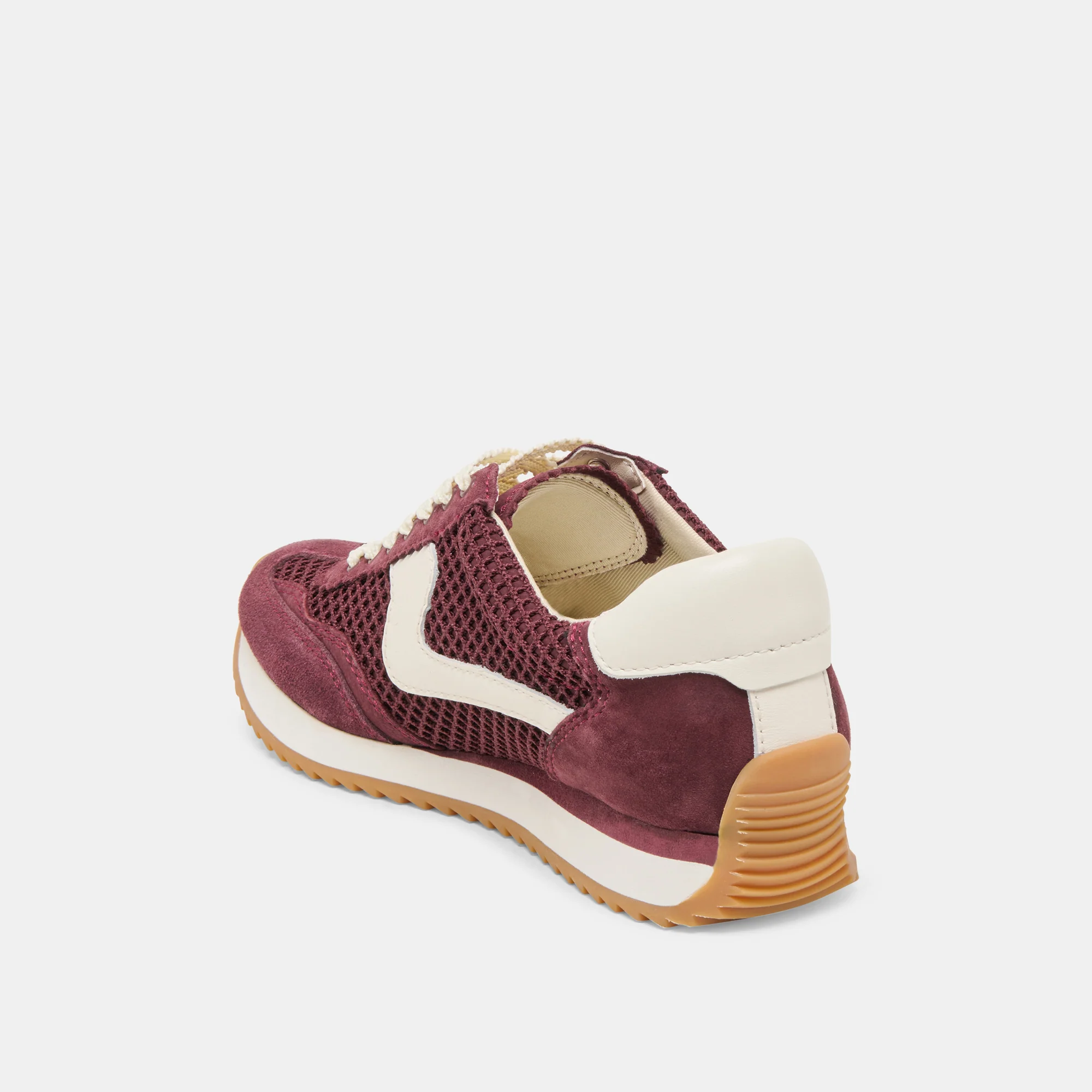 B.NTCD MESH SNEAKERS CRANBERRY WOVEN MESH 14 B.NTCD MESH SNEAKERS CRANBERRY WOVEN MESH