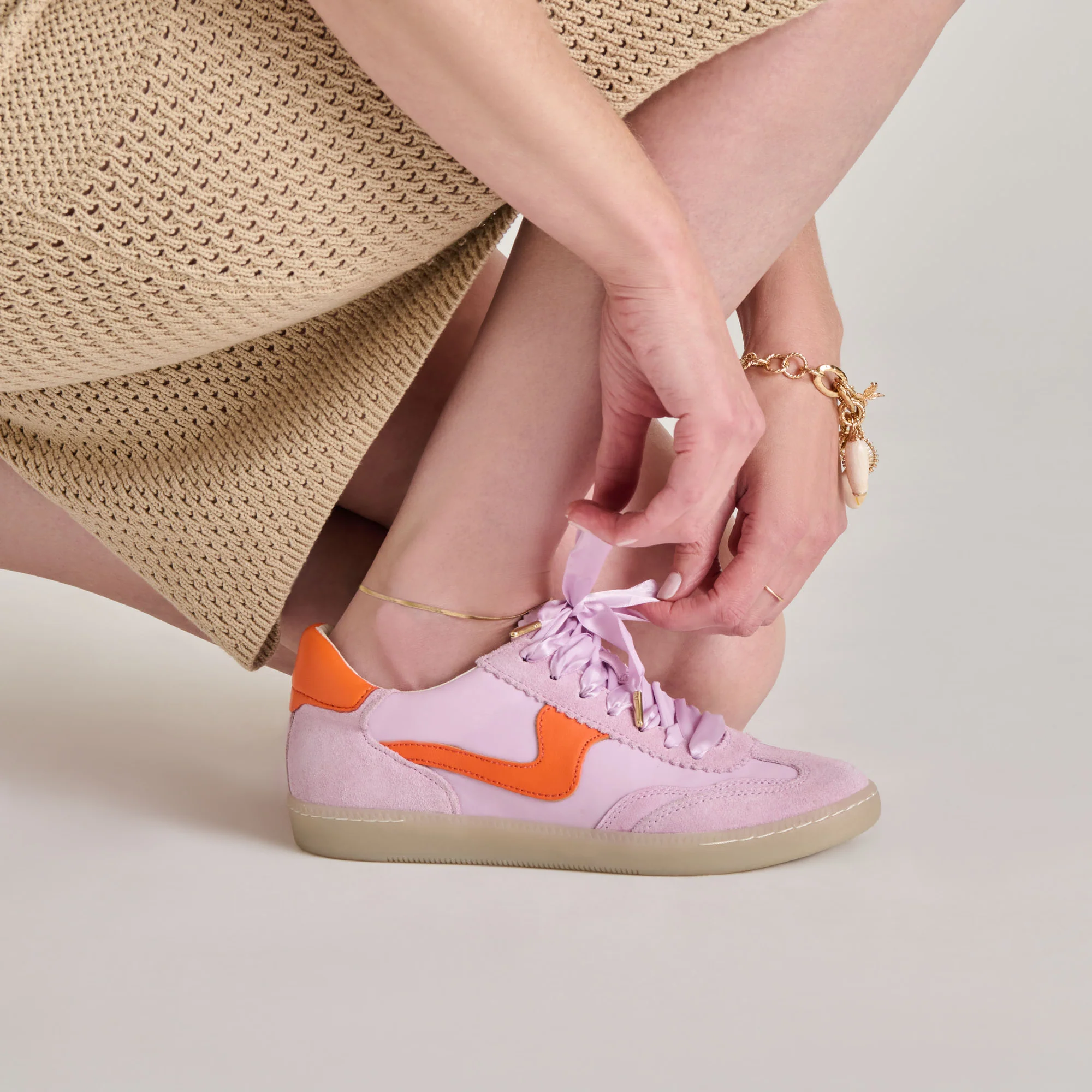 NOTICE SNEAKERS ORCHID NYLON 15 NOTICE SNEAKERS ORCHID NYLON