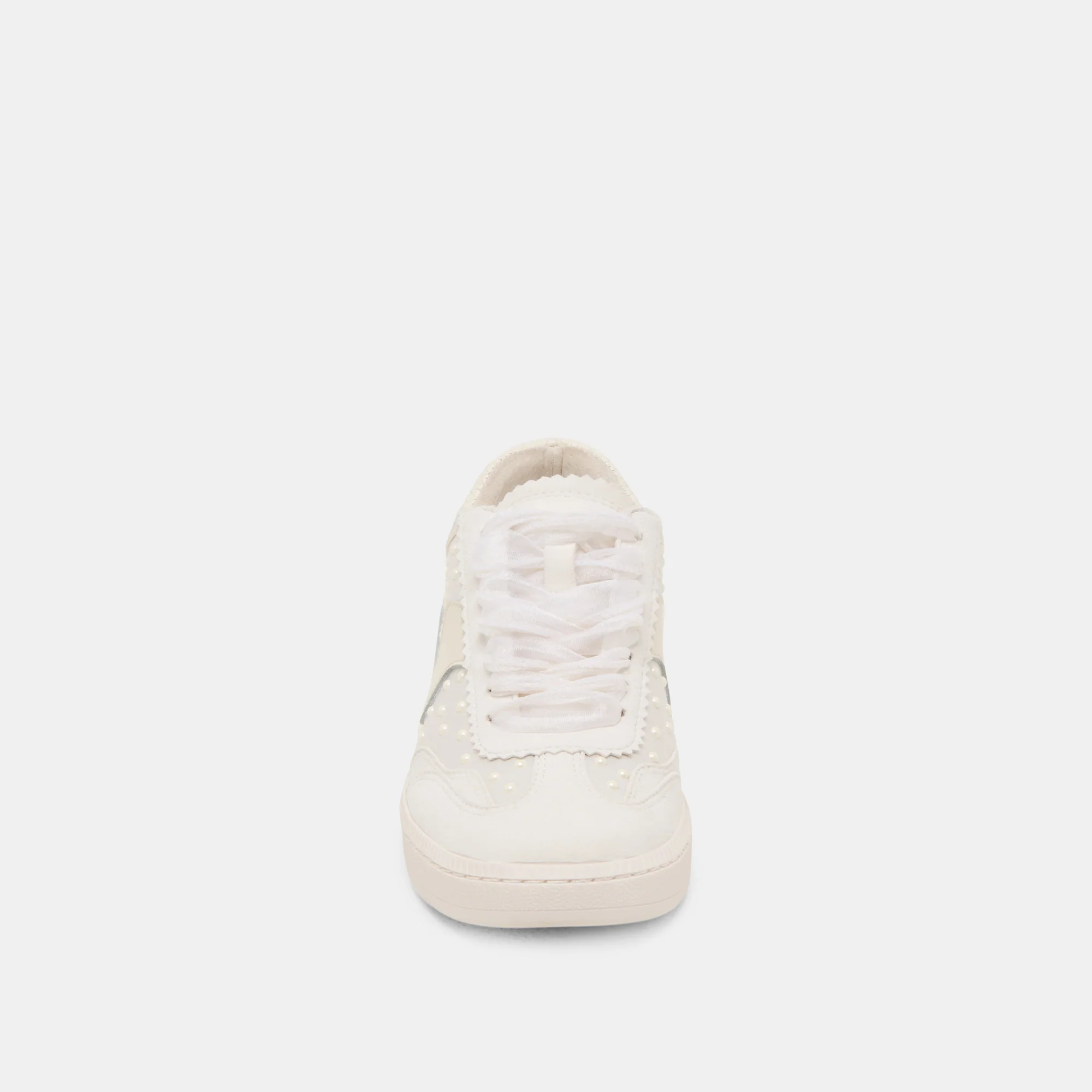 NOTICE PEARL SNEAKERS OFF WHITE SATIN 19 NOTICE PEARL SNEAKERS OFF WHITE SATIN