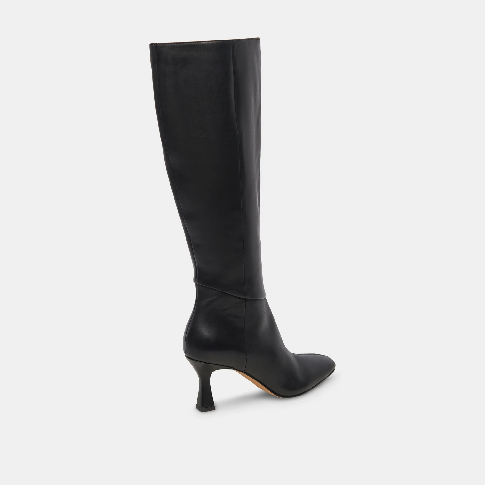 GYRA EXTRA WIDE CALF BOOTS BLACK LEATHER 28 GYRA EXTRA WIDE CALF BOOTS BLACK LEATHER