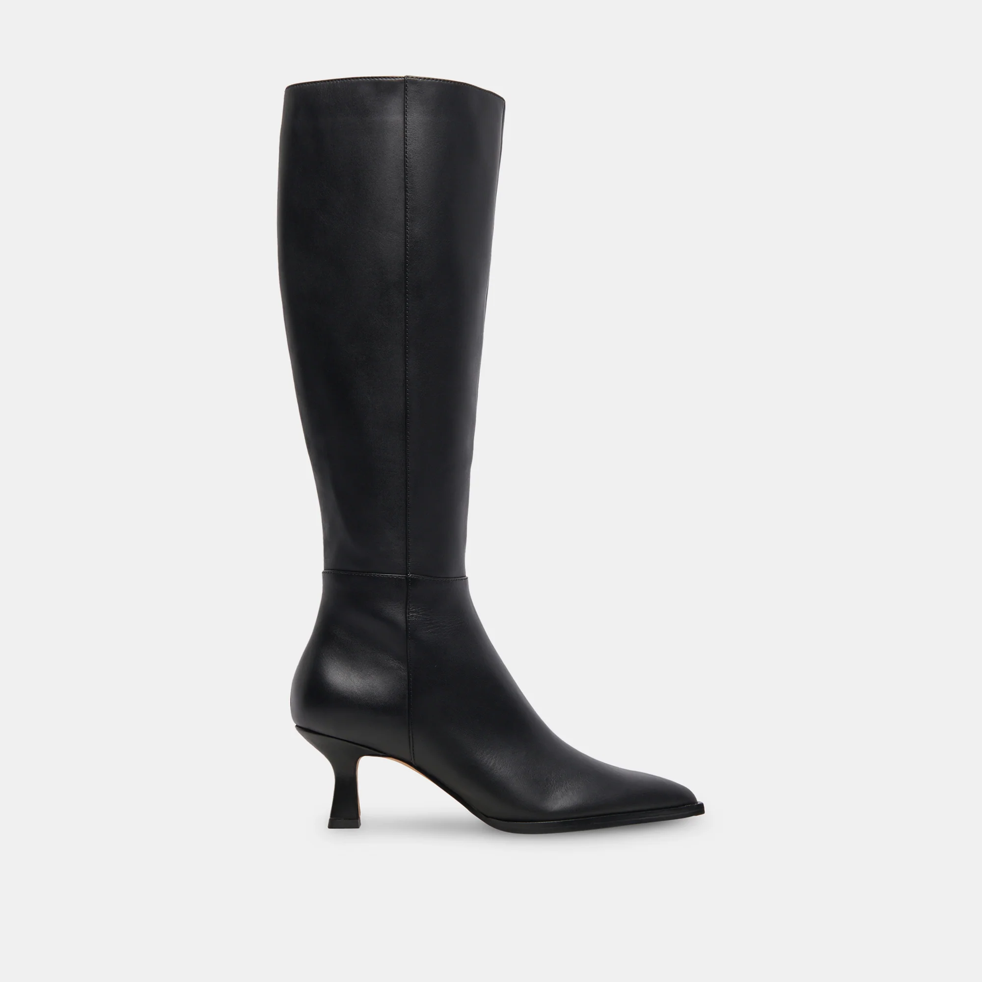 AUGGIE EXTRA WIDE CALF BOOTS BLACK LEATHER 1 AUGGIE EXTRA WIDE CALF BOOTS BLACK LEATHER