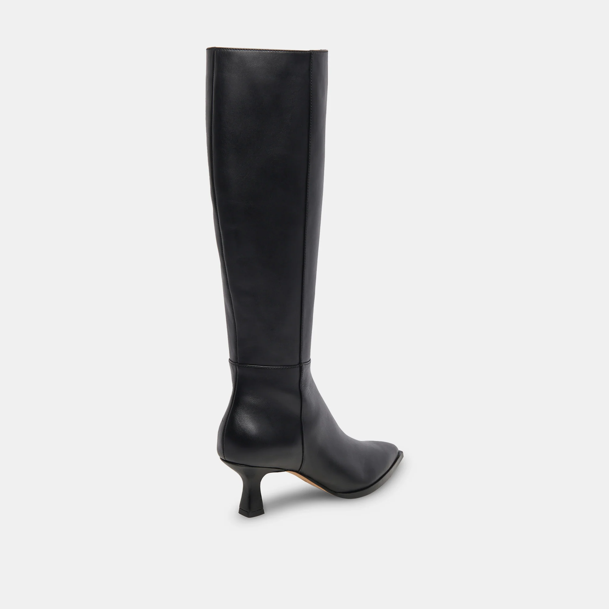 AUGGIE EXTRA WIDE CALF BOOTS BLACK LEATHER 27 AUGGIE EXTRA WIDE CALF BOOTS BLACK LEATHER