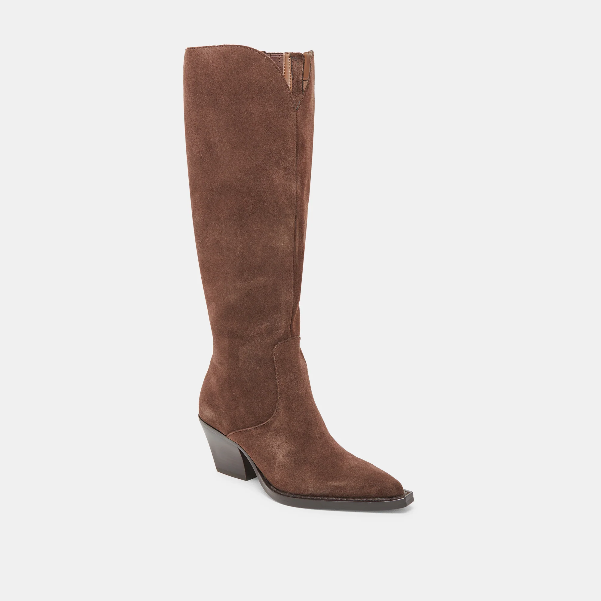 RAJ EXTRA WIDE CALF BOOTS DK BROWN SUEDE 13 RAJ EXTRA WIDE CALF BOOTS DK BROWN SUEDE