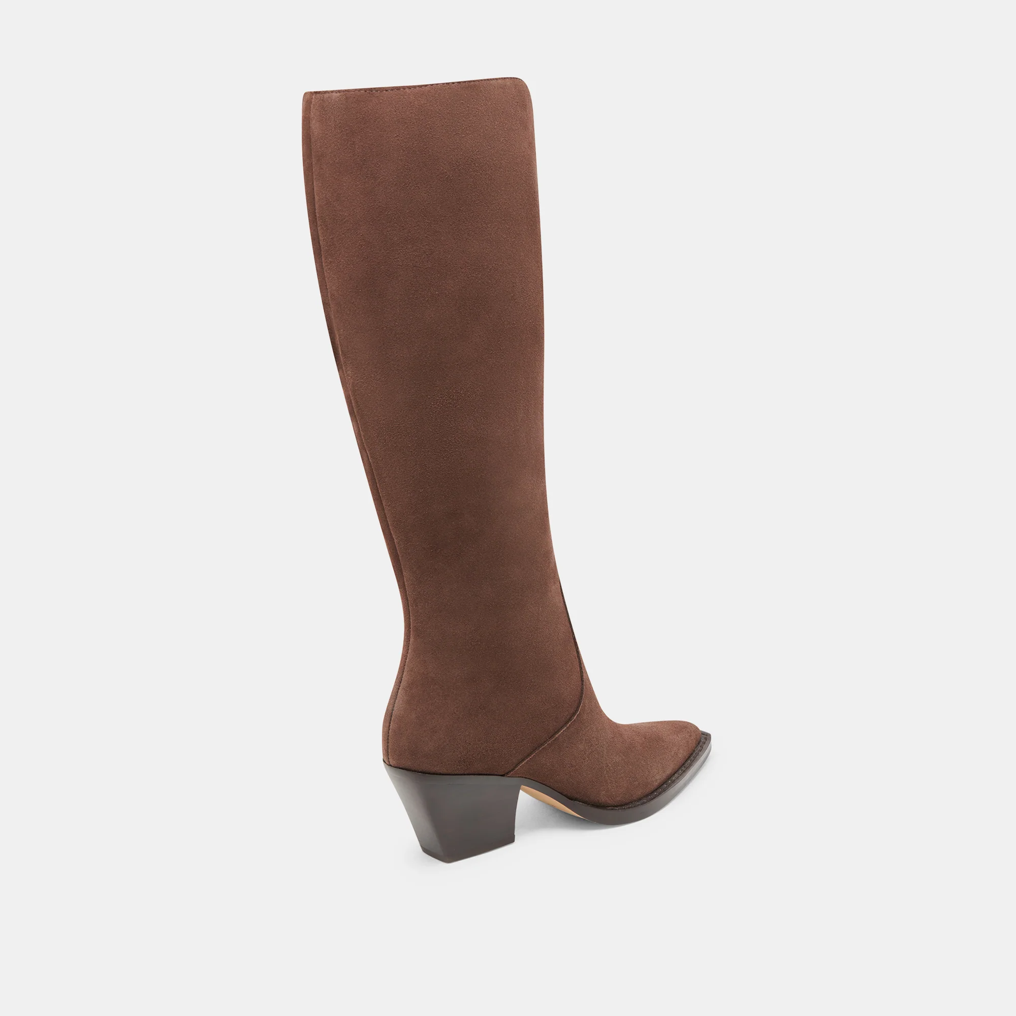 RAJ EXTRA WIDE CALF BOOTS DK BROWN SUEDE 14 RAJ EXTRA WIDE CALF BOOTS DK BROWN SUEDE