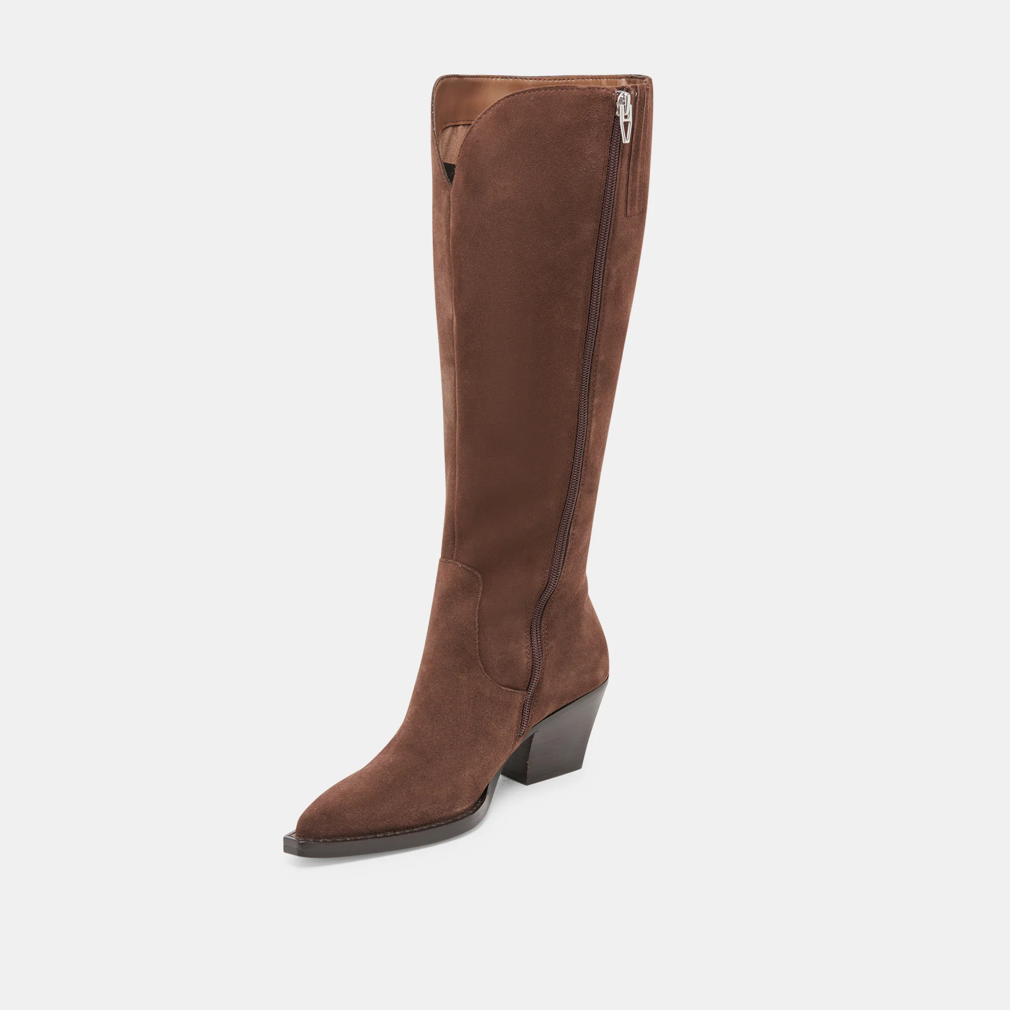 RAJ EXTRA WIDE CALF BOOTS DK BROWN SUEDE 15 RAJ EXTRA WIDE CALF BOOTS DK BROWN SUEDE