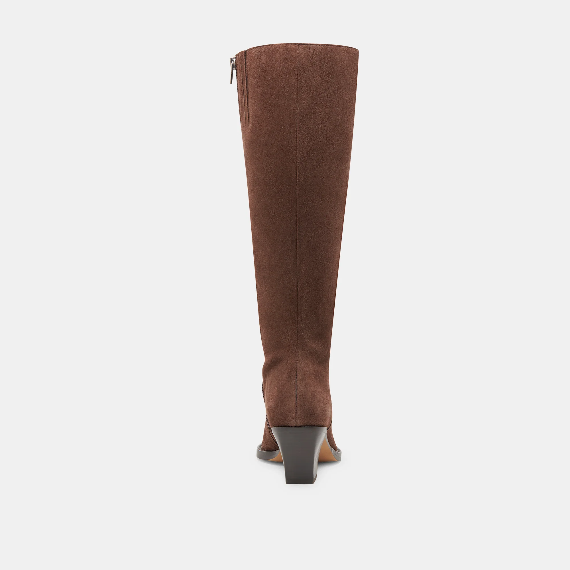 RAJ EXTRA WIDE CALF BOOTS DK BROWN SUEDE 20 RAJ EXTRA WIDE CALF BOOTS DK BROWN SUEDE