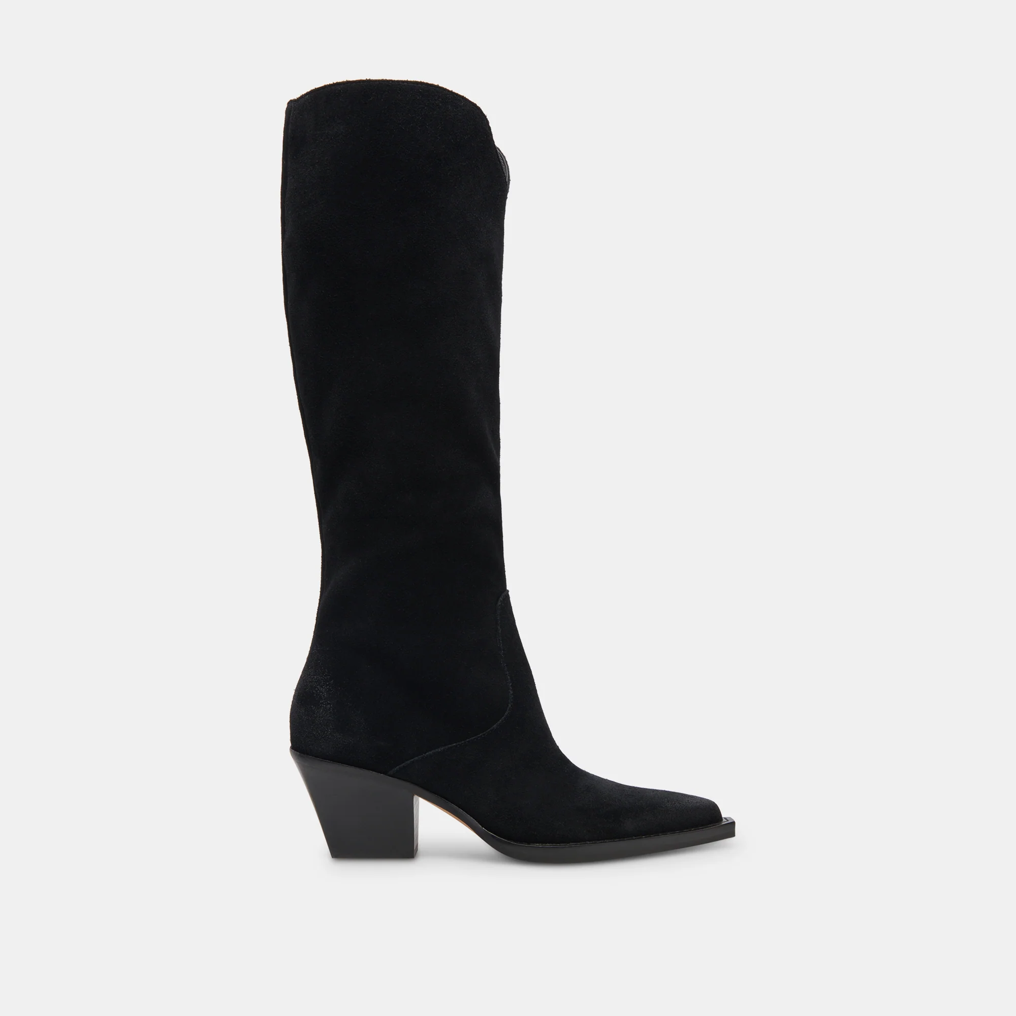 RAJ EXTRA WIDE CALF BOOTS ONYX SUEDE 1 RAJ EXTRA WIDE CALF BOOTS ONYX SUEDE