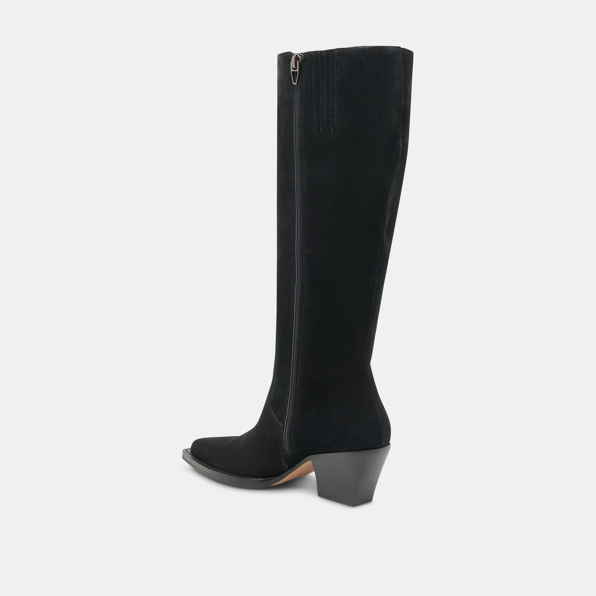 RAJ EXTRA WIDE CALF BOOTS ONYX SUEDE 28 RAJ EXTRA WIDE CALF BOOTS ONYX SUEDE