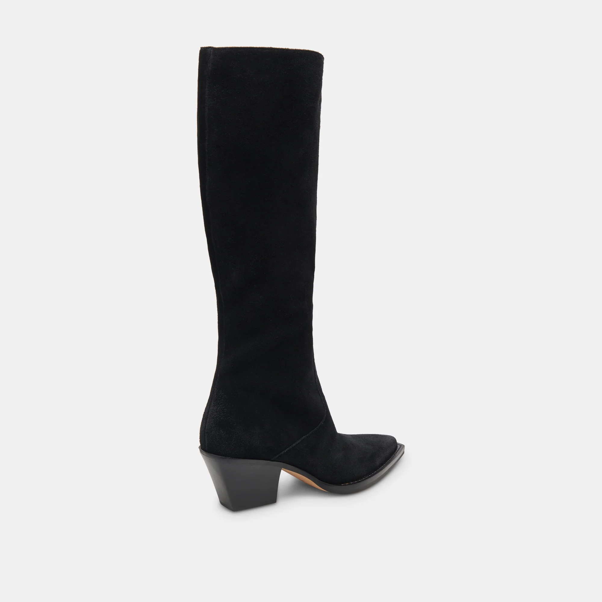 RAJ EXTRA WIDE CALF BOOTS ONYX SUEDE 25 RAJ EXTRA WIDE CALF BOOTS ONYX SUEDE