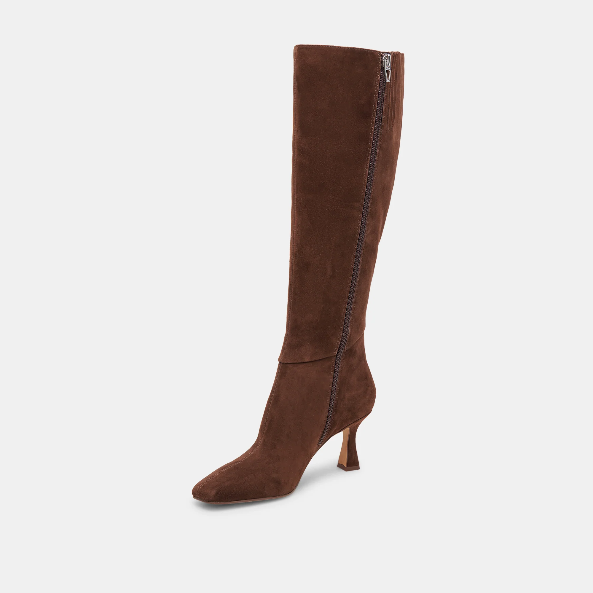 GYRA EXTRA WIDE CALF BOOTS DK BROWN SUEDE 25 GYRA EXTRA WIDE CALF BOOTS DK BROWN SUEDE