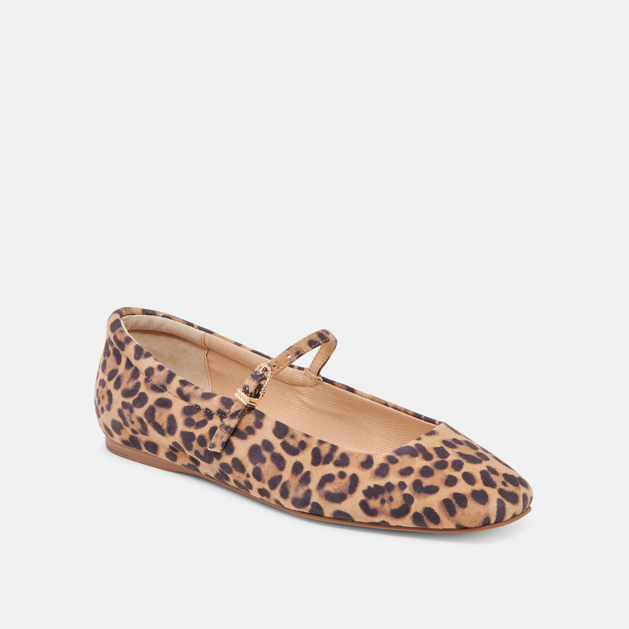 REYES BALLET FLATS DK LEOPARD SUEDE 11 REYES BALLET FLATS DK LEOPARD SUEDE